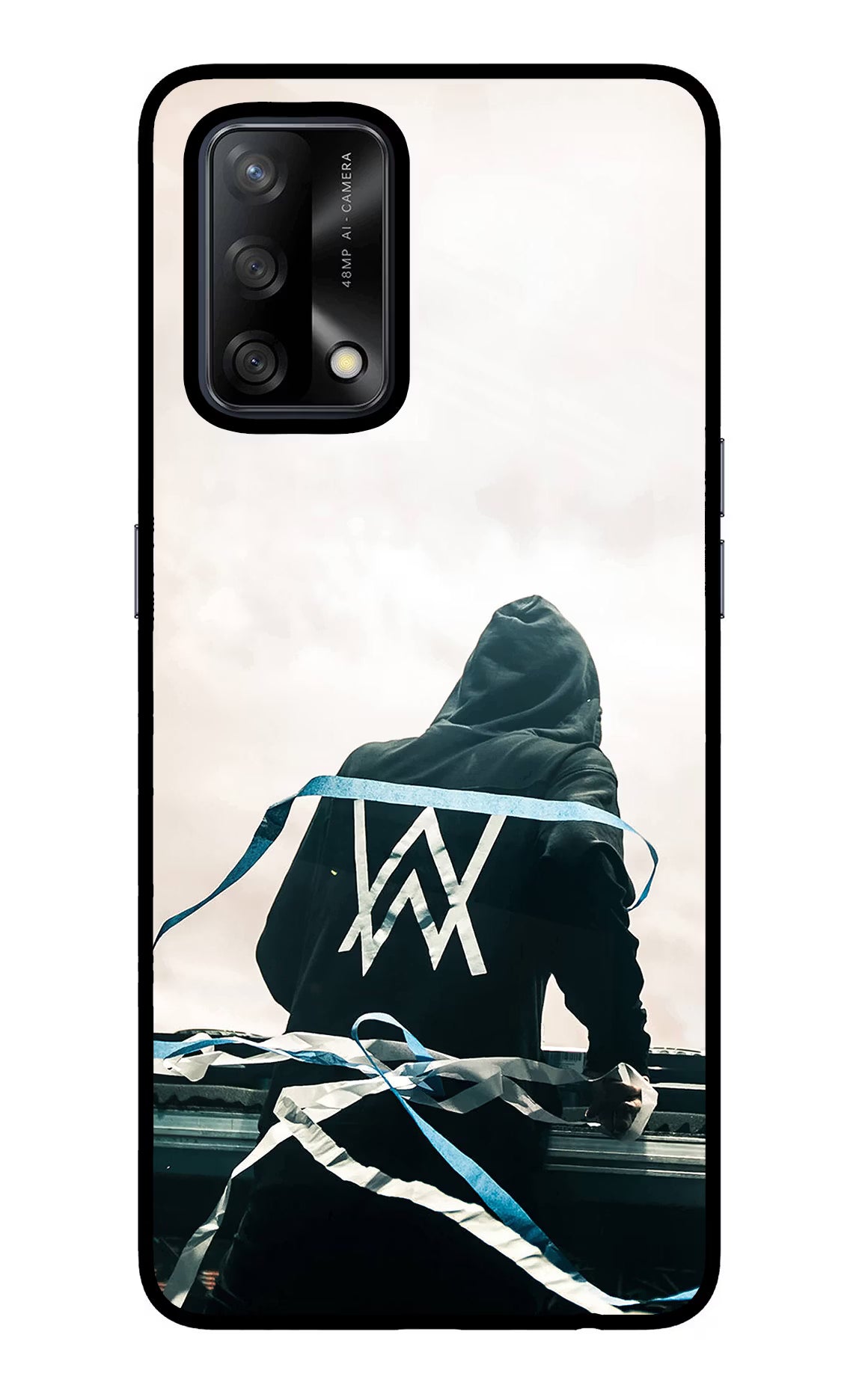 Alan Walker Oppo F19/F19s Back Cover - Alan Walker Oppo F19/F19s Glass Case Back Cover by Casekaro Alan Walker Oppo F19/F19s Glass Case Back Cover by Casekaro