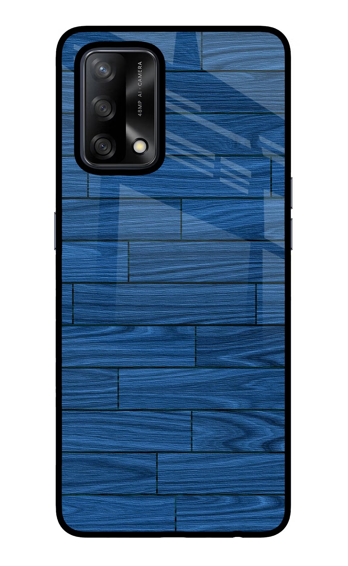 Wooden Texture Oppo F19/F19s Glass Case - Wooden Texture Oppo F19/F19s Glass Case Wooden Texture Oppo F19/F19s Glass Case