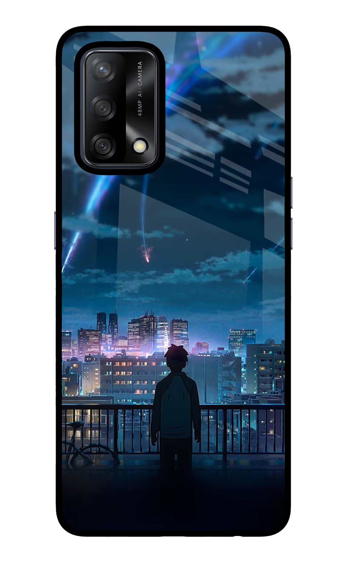 Anime Oppo F19/F19s Glass Case - Anime Oppo F19/F19s Glass Case Anime Oppo F19/F19s Glass Case