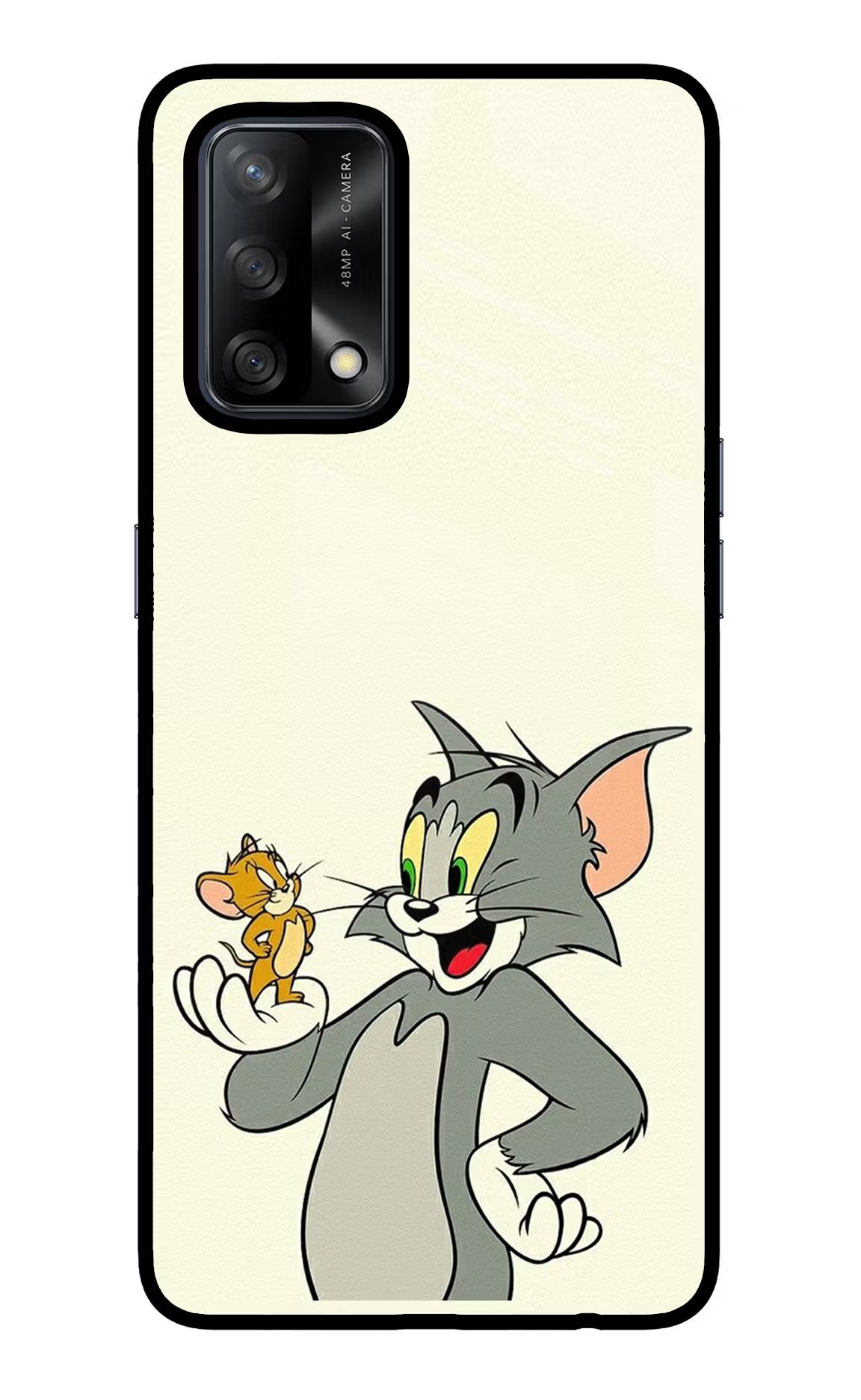 Tom & Jerry Oppo F19/F19s Glass Case - Tom & Jerry Oppo F19/F19s Glass Case Tom & Jerry Oppo F19/F19s Glass Case