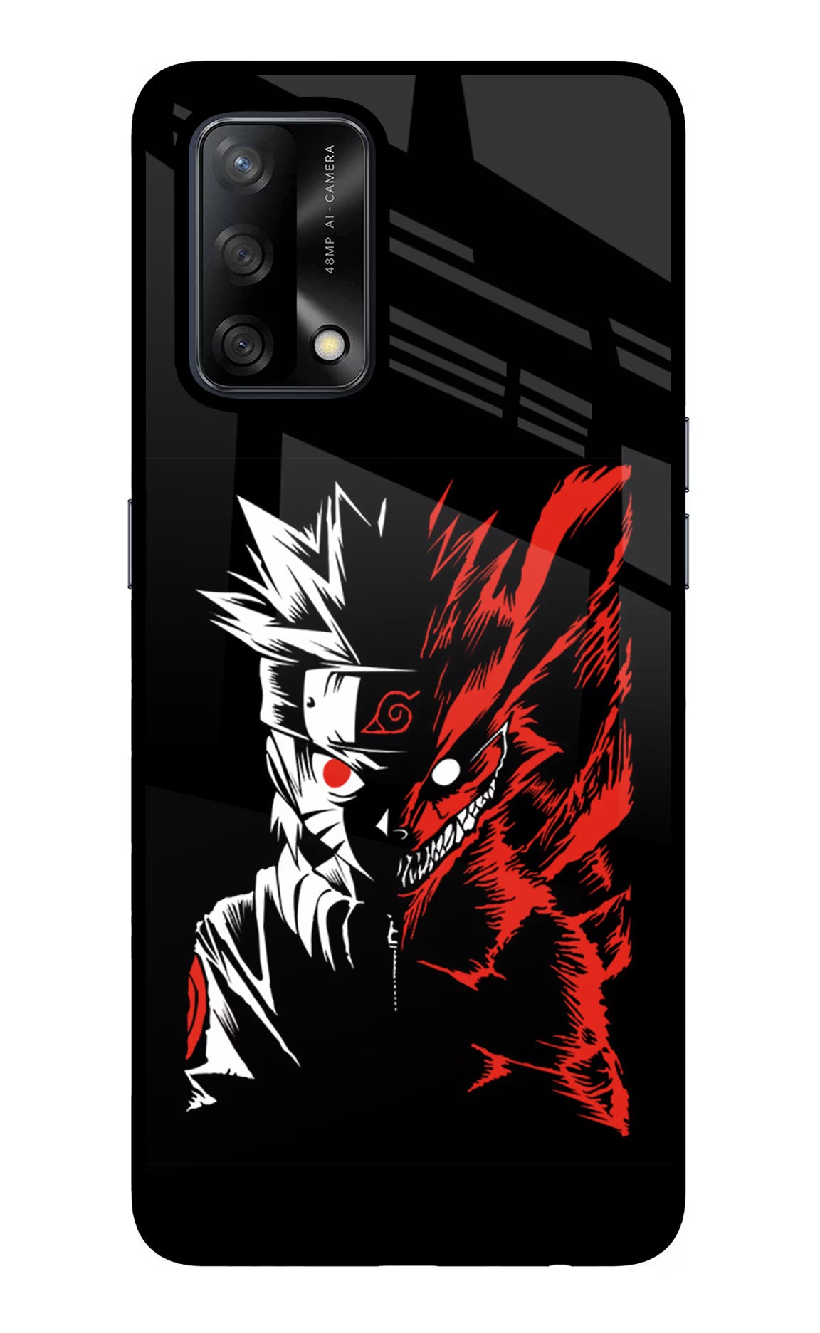 Naruto Two Face Oppo F19/F19s Glass Case - Naruto Two Face Oppo F19/F19s Glass Case Naruto Two Face Oppo F19/F19s Glass Case