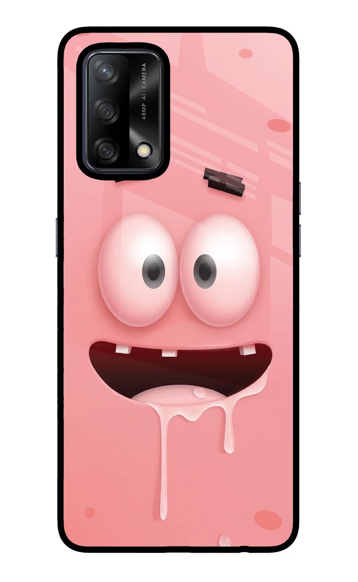 Sponge 2 Oppo F19/F19s Back Cover - Sponge 2 Oppo F19/F19s Glass Case Back Cover by Casekaro Sponge 2 Oppo F19/F19s Glass Case Back Cover by Casekaro