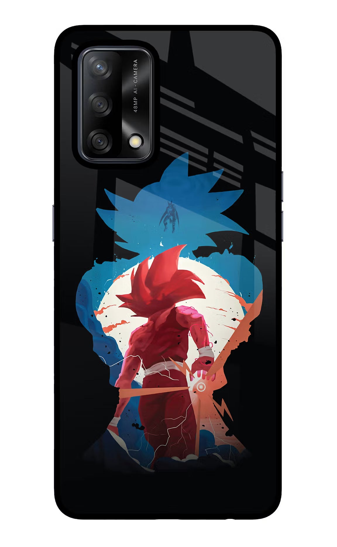 Goku Oppo F19/F19s Back Cover - Goku Oppo F19/F19s Glass Case Back Cover by Casekaro Goku Oppo F19/F19s Glass Case Back Cover by Casekaro