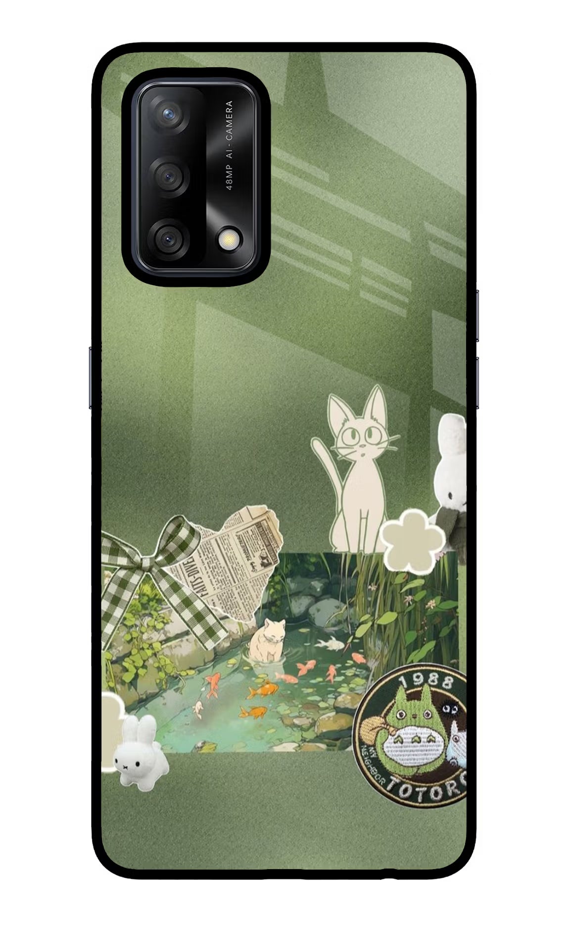 Aesthetic anime Oppo F19/F19s Glass Case - Aesthetic anime Oppo F19/F19s Glass Case Aesthetic anime Oppo F19/F19s Glass Case