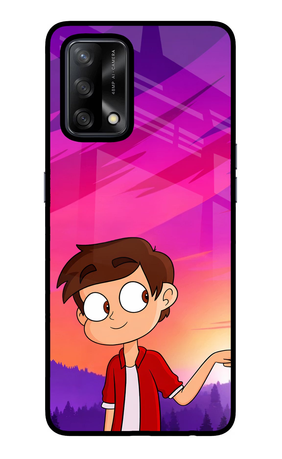 Marco Sunset Oppo F19/F19s Glass Case - Marco Sunset Oppo F19/F19s Glass Case Marco Sunset Oppo F19/F19s Glass Case