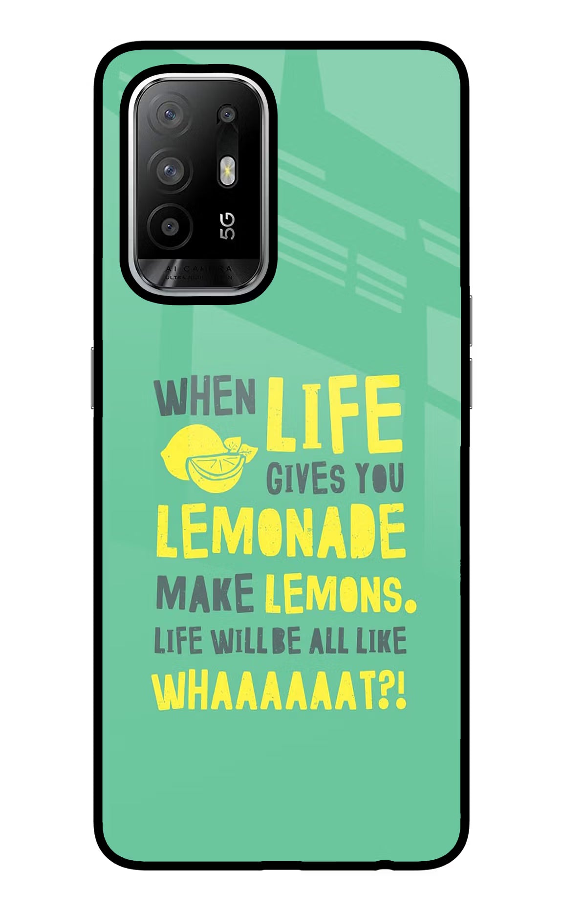 Quote Oppo F19 Pro+ Back Cover - Quote Oppo F19 Pro+ Glass Case Back Cover by Casekaro Quote Oppo F19 Pro+ Glass Case Back Cover by Casekaro