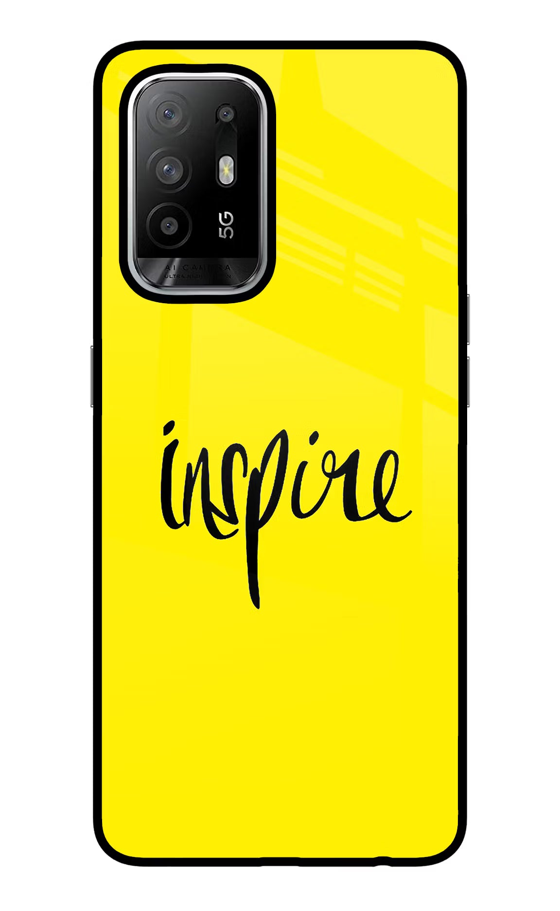 Inspire Oppo F19 Pro+ Back Cover - Inspire Oppo F19 Pro+ Glass Case Back Cover by Casekaro Inspire Oppo F19 Pro+ Glass Case Back Cover by Casekaro