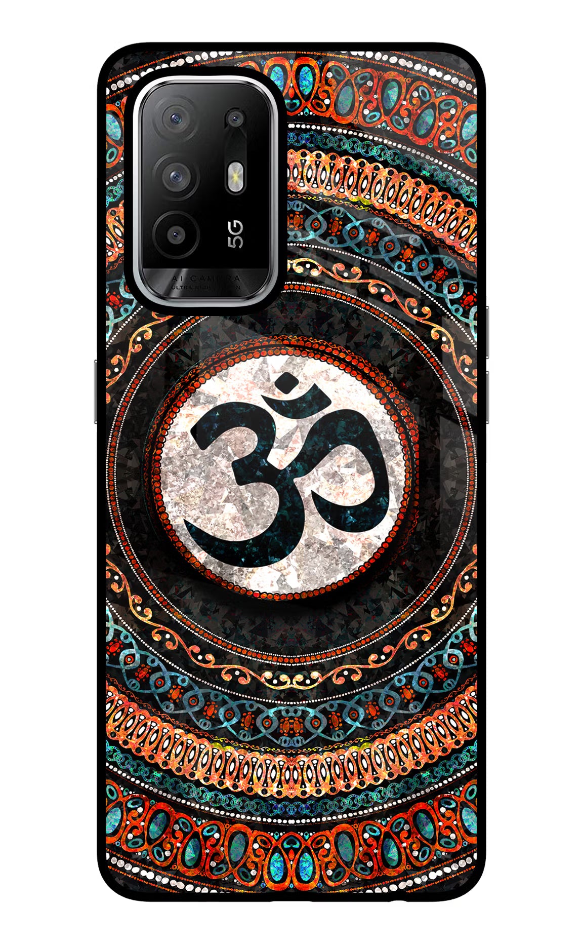 Om Culture Oppo F19 Pro+ Pop Case - Om Culture Oppo F19 Pro+ Pop Case by Casekaro Om Culture Oppo F19 Pro+ Pop Case by Casekaro