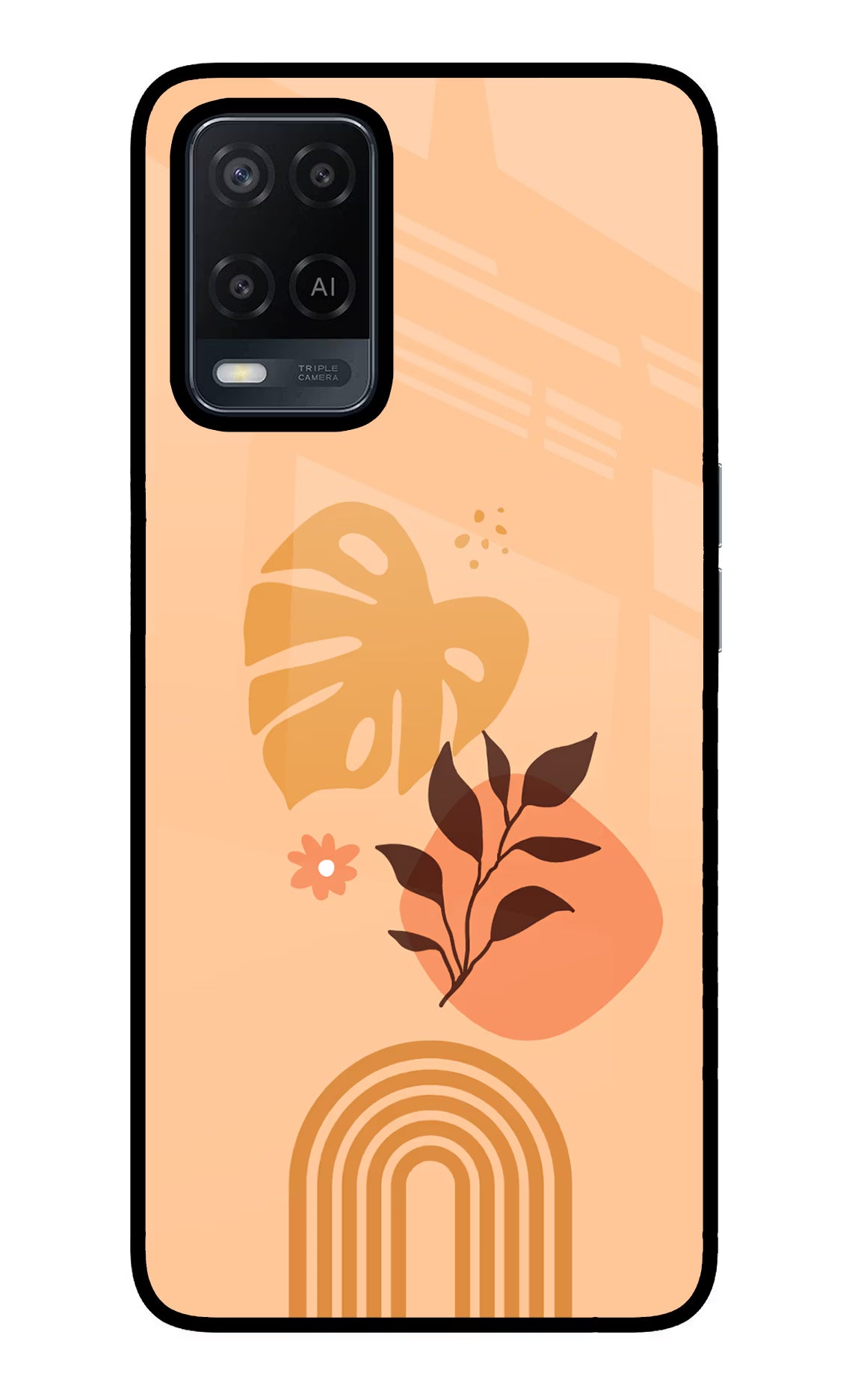 Bohemian Art Oppo A54 Glass Case - Bohemian Art Oppo A54 Glass Case Bohemian Art Oppo A54 Glass Case