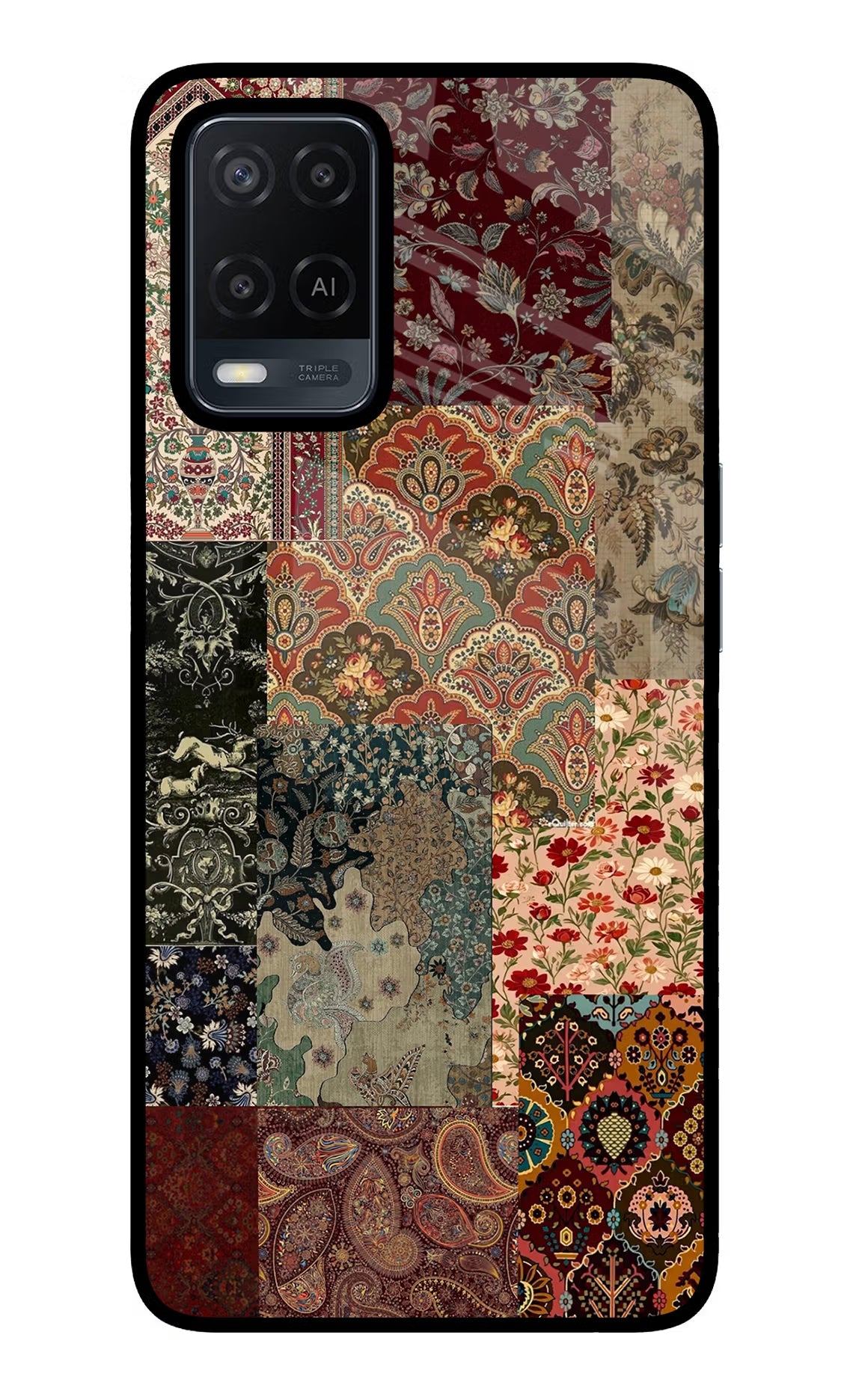 Desi Print Oppo A54 Glass Case - Desi Print Oppo A54 Glass Case Desi Print Oppo A54 Glass Case