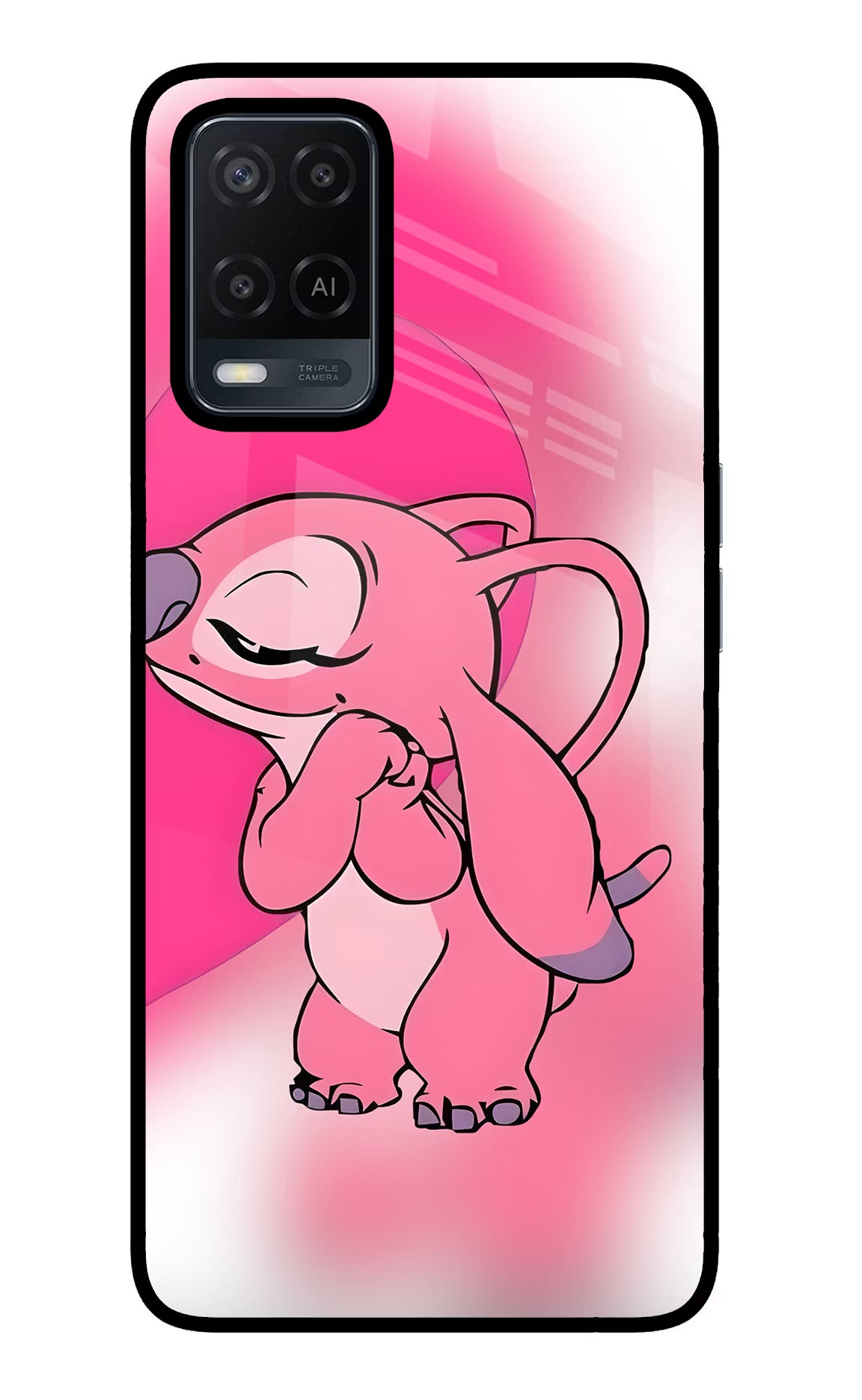 Angel Hug Oppo A54 Glass Case - Angel Hug Oppo A54 Glass Case Angel Hug Oppo A54 Glass Case