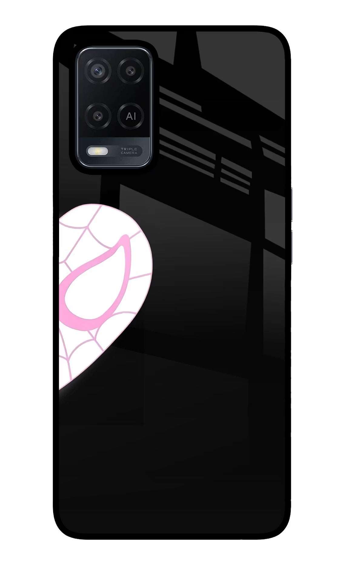 Gwen Mask Oppo A54 Glass Case - Gwen Mask Oppo A54 Glass Case Gwen Mask Oppo A54 Glass Case