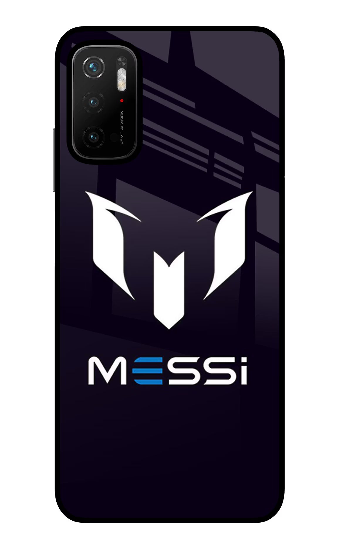 Messi Logo Poco M3 Pro 5G Glass Case - Messi Logo Poco M3 Pro 5G Glass Case Messi Logo Poco M3 Pro 5G Glass Case