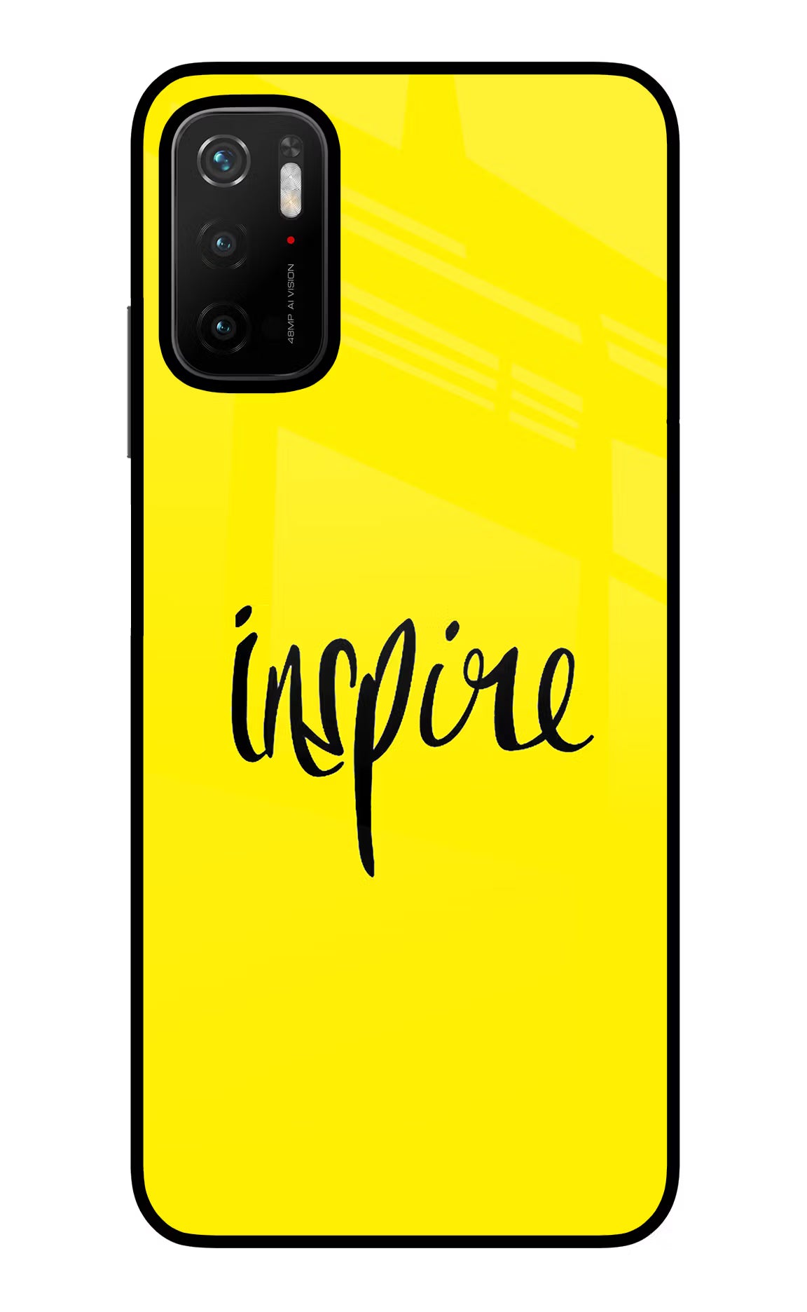 Inspire Poco M3 Pro 5G Back Cover - Inspire Poco M3 Pro 5G Glass Case Back Cover by Casekaro Inspire Poco M3 Pro 5G Glass Case Back Cover by Casekaro