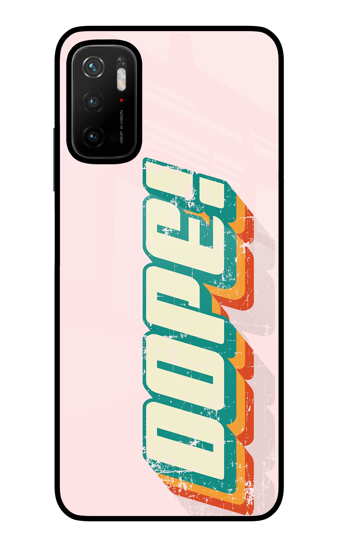 Dope Poco M3 Pro 5G Glass Case - Dope Poco M3 Pro 5G Glass Case Dope Poco M3 Pro 5G Glass Case