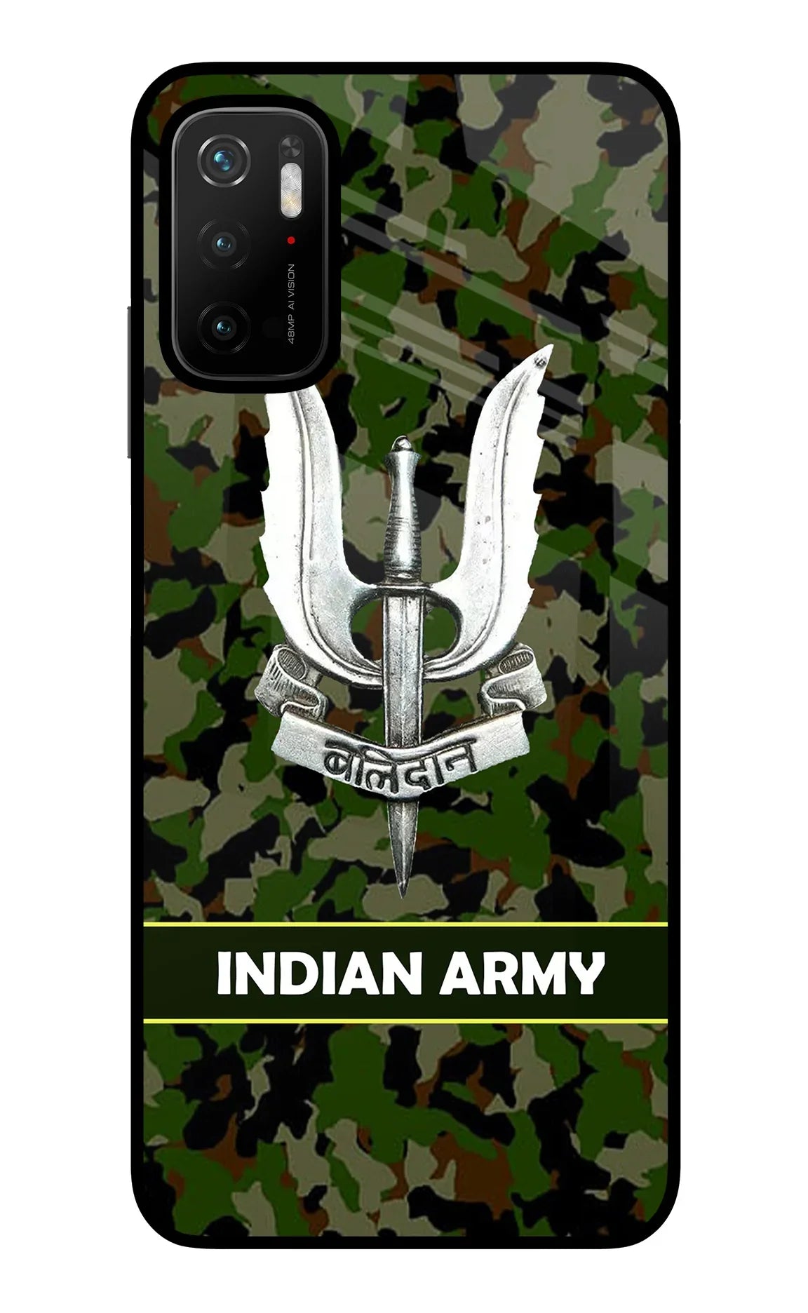 Balidan Indian Logo Poco M3 Pro 5G Glass Case - Balidan Indian Logo Poco M3 Pro 5G Glass Case Balidan Indian Logo Poco M3 Pro 5G Glass Case