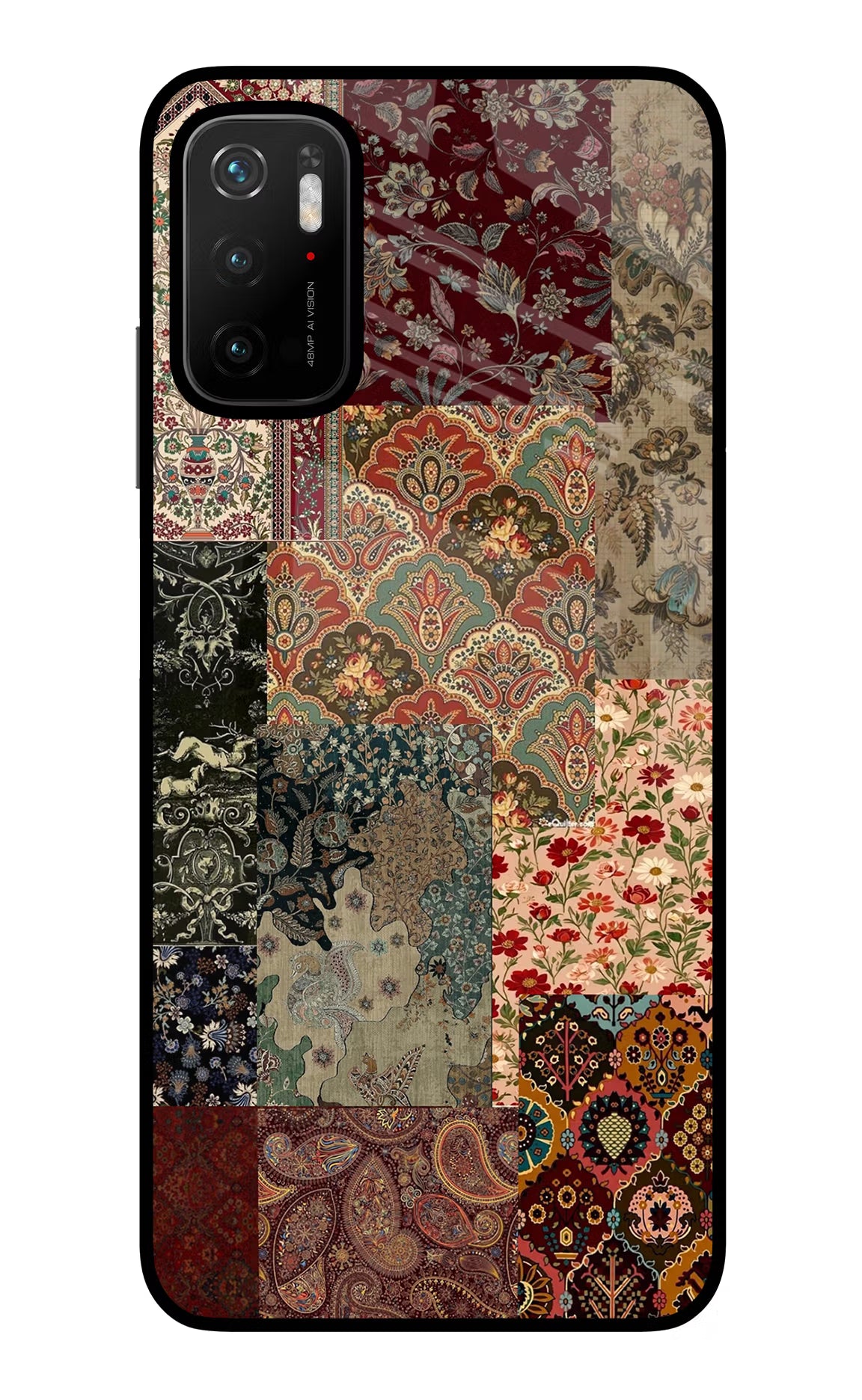 Desi Print Poco M3 Pro 5G Back Cover - Desi Print Poco M3 Pro 5G Glass Case Back Cover by Casekaro Desi Print Poco M3 Pro 5G Glass Case Back Cover by Casekaro