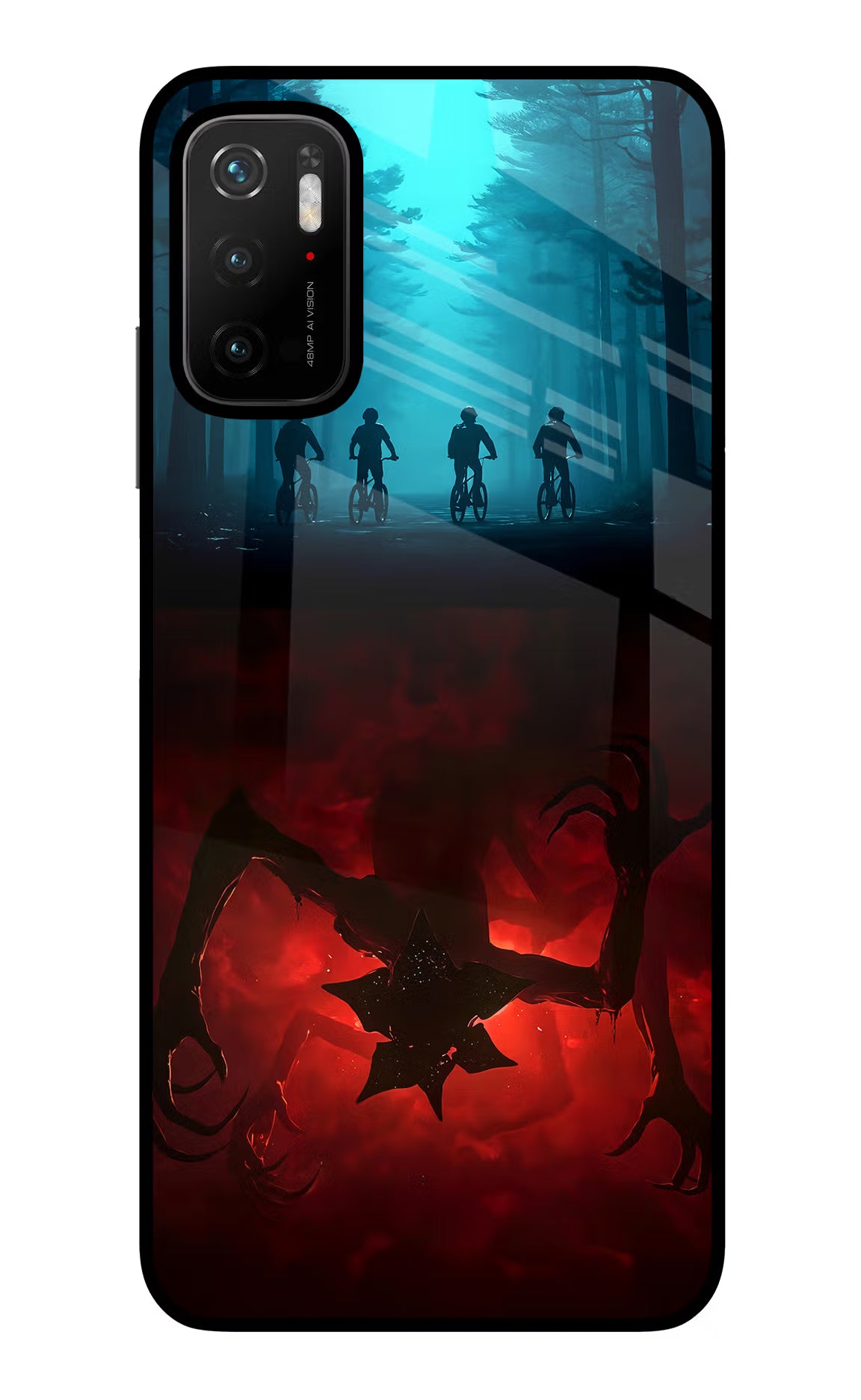 Ordinary Things Downside Up Poco M3 Pro 5G Glass Case - Ordinary Things Downside Up Poco M3 Pro 5G Glass Case Ordinary Things Downside Up Poco M3 Pro 5G Glass Case