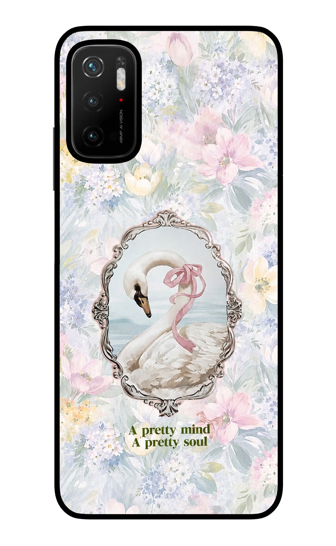 Pretty Mind Pretty Soul Poco M3 Pro 5G Glass Case - Pretty Mind Pretty Soul Poco M3 Pro 5G Glass Case Pretty Mind Pretty Soul Poco M3 Pro 5G Glass Case