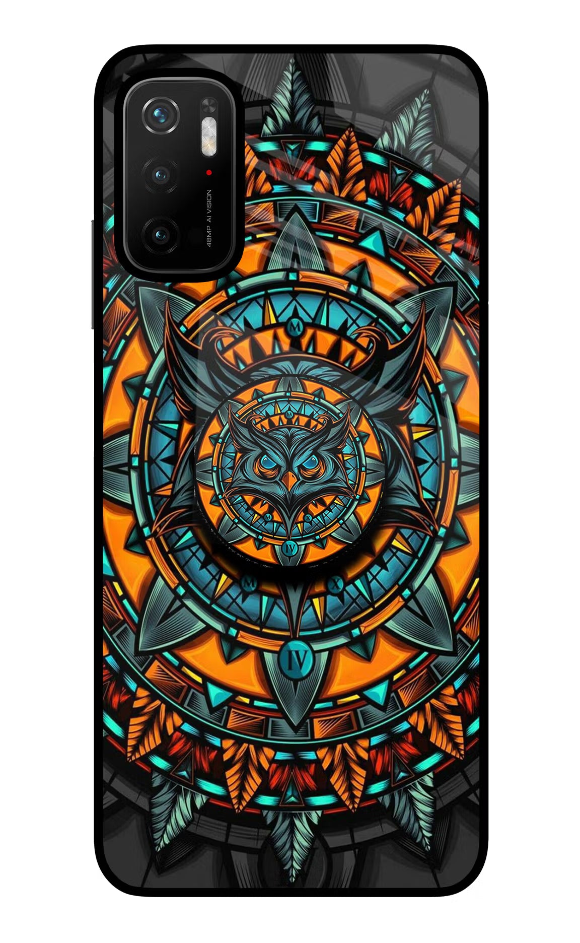 Angry Owl Poco M3 Pro 5G Glass Case - Angry Owl Poco M3 Pro 5G Glass Case Angry Owl Poco M3 Pro 5G Glass Case