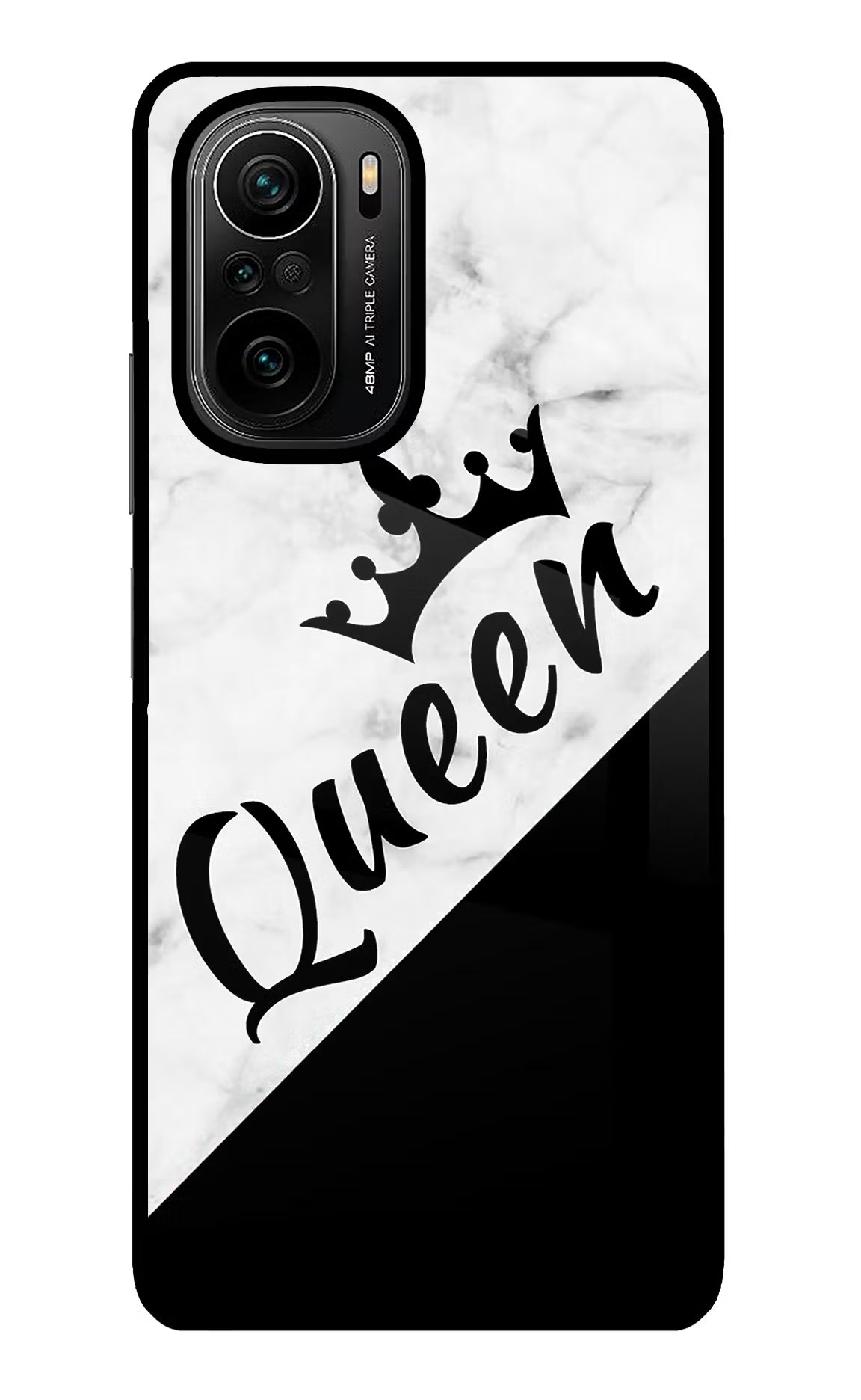 Queen Mi 11X/11X Pro Glass Case - Queen Mi 11X/11X Pro Glass Case Queen Mi 11X/11X Pro Glass Case