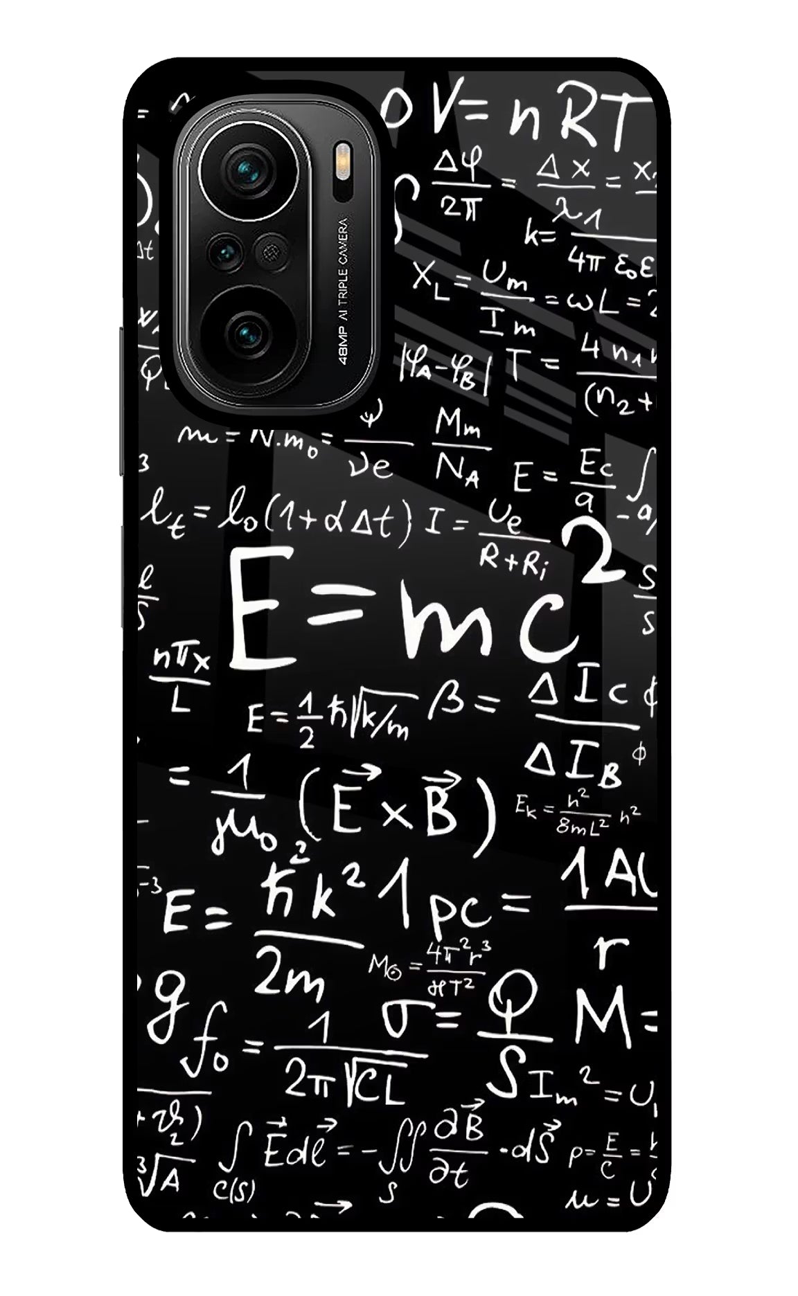 Physics Formula Mi 11X/11X Pro Back Cover - Physics Formula Mi 11X/11X Pro Glass Case Back Cover by Casekaro Physics Formula Mi 11X/11X Pro Glass Case Back Cover by Casekaro