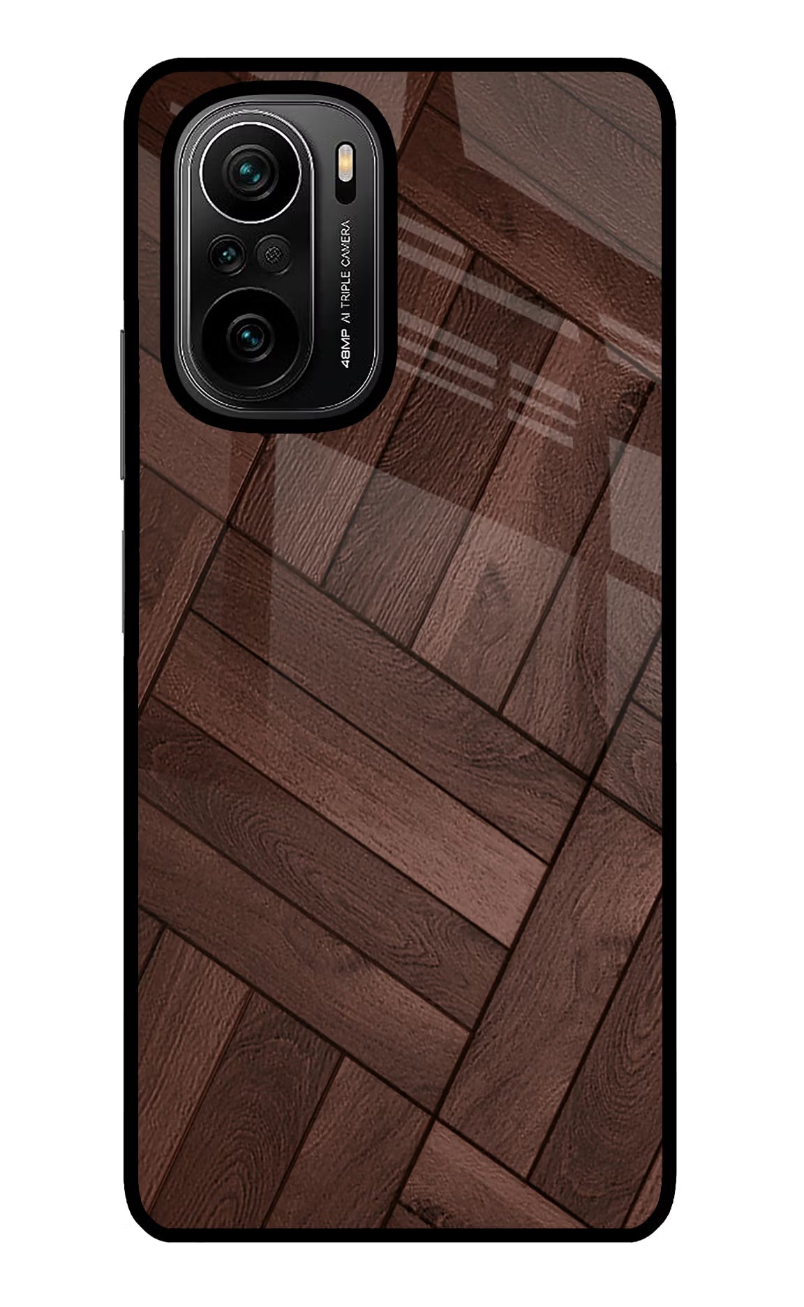 Wooden Texture Design Mi 11X/11X Pro Glass Case - Wooden Texture Design Mi 11X/11X Pro Glass Case Wooden Texture Design Mi 11X/11X Pro Glass Case