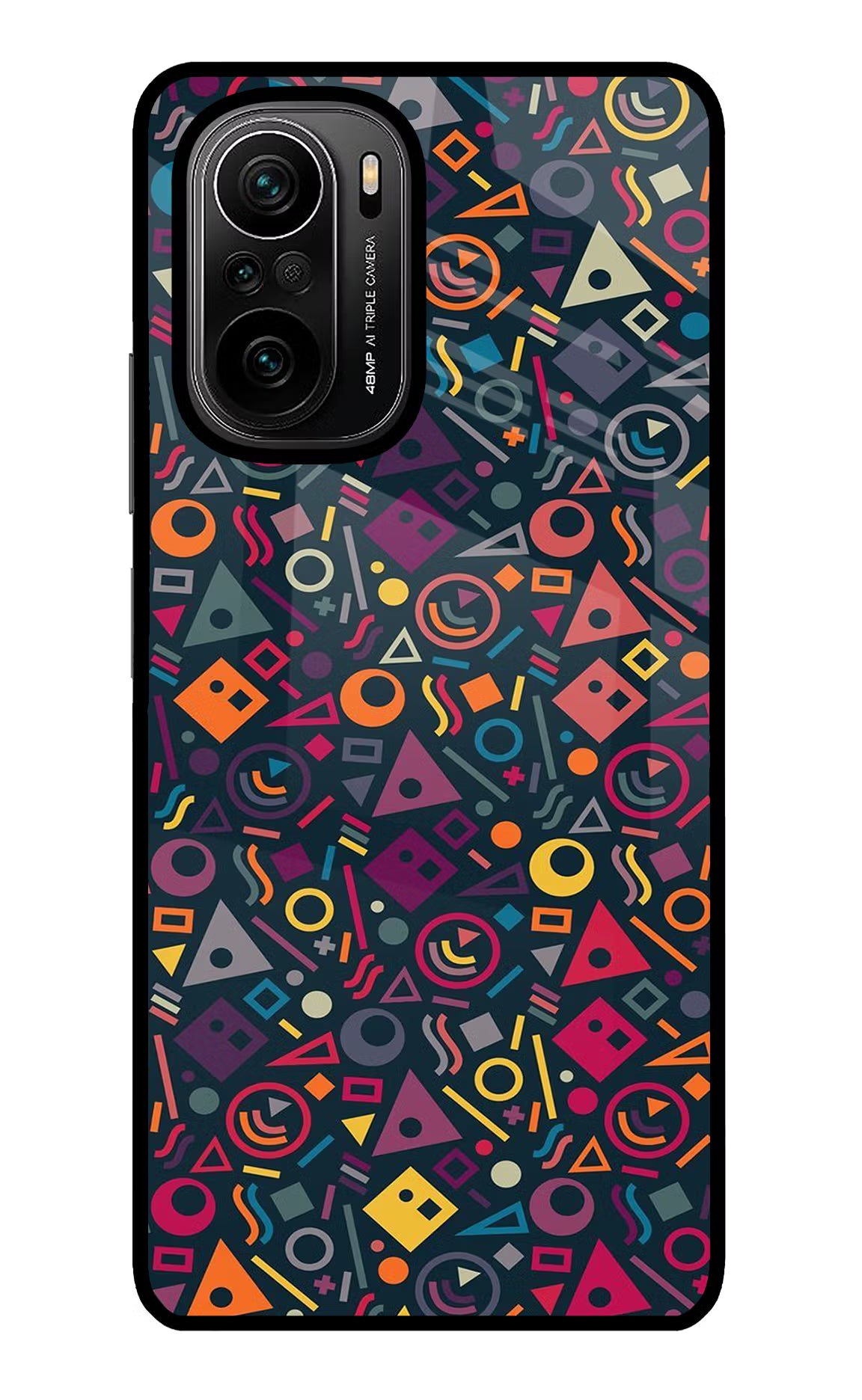 Geometric Abstract Mi 11X/11X Pro Glass Case - Geometric Abstract Mi 11X/11X Pro Glass Case Geometric Abstract Mi 11X/11X Pro Glass Case