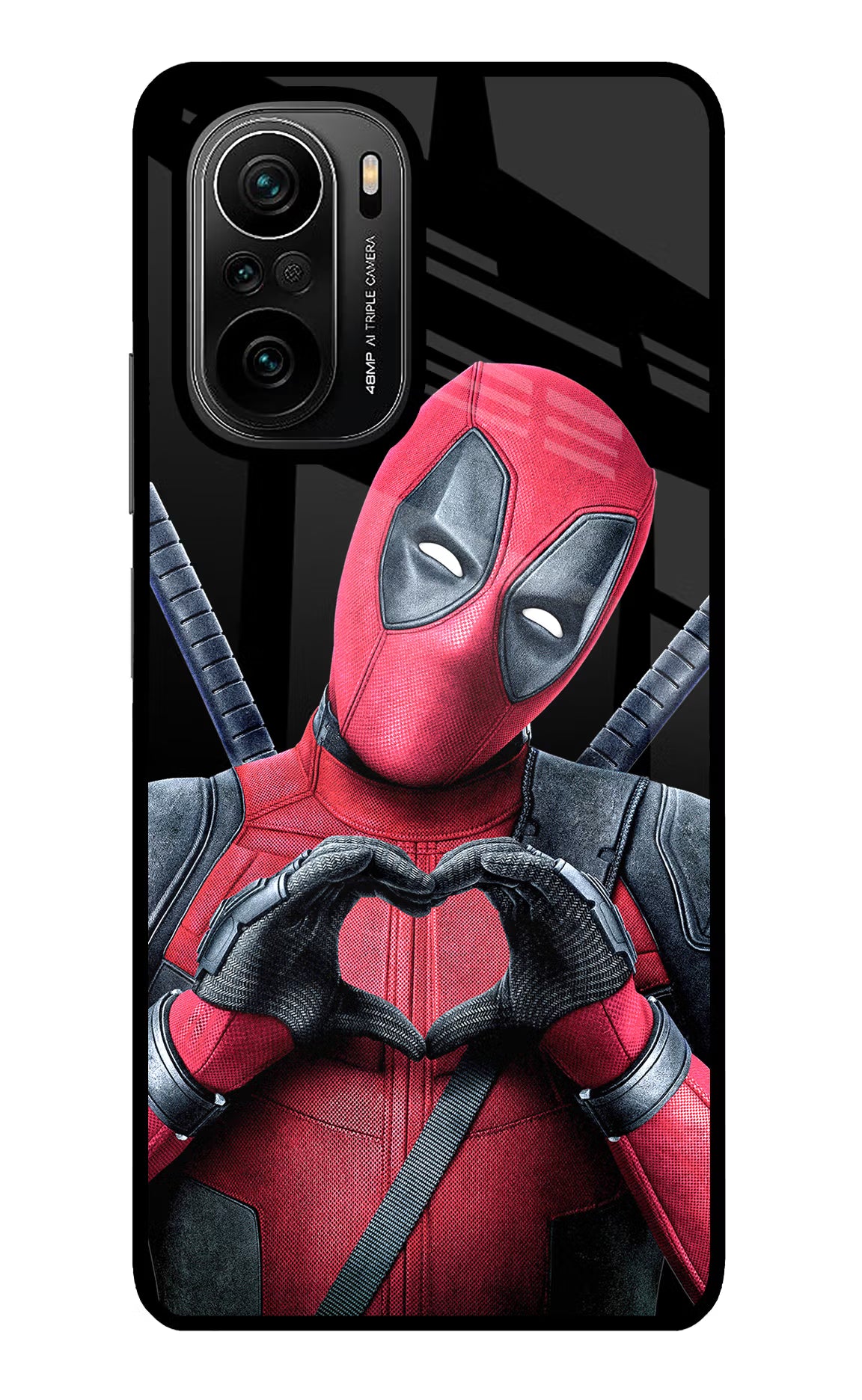 Deadpool Mi 11X/11X Pro Glass Case - Deadpool Mi 11X/11X Pro Glass Case Deadpool Mi 11X/11X Pro Glass Case