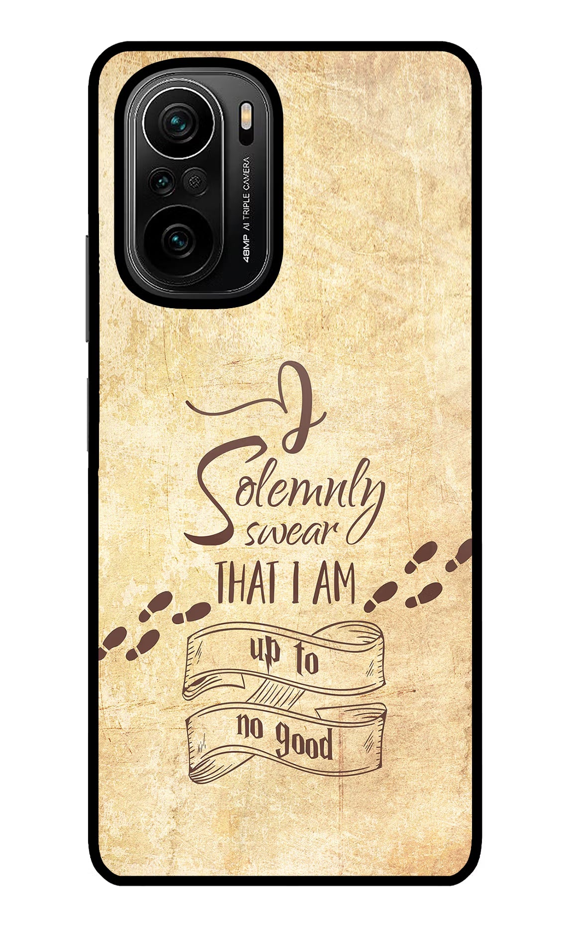 I Solemnly swear that i up to no good Mi 11X/11X Pro Back Cover - I Solemnly swear that i up to no good Mi 11X/11X Pro Glass Case Back Cover by Casekaro I Solemnly swear that i up to no good Mi 11X/11X Pro Glass Case Back Cover by Casekaro