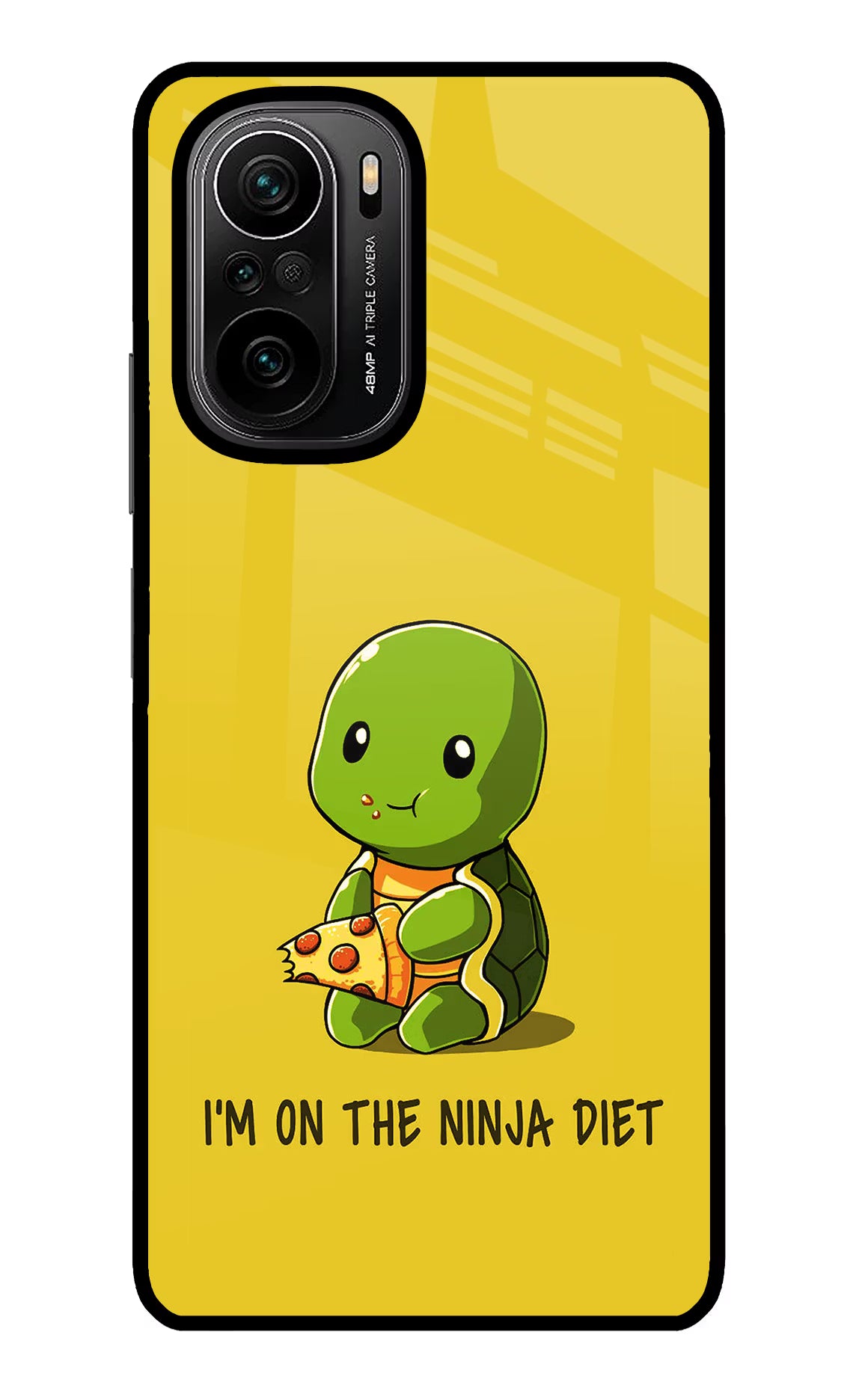 I'm on Ninja Diet Mi 11X/11X Pro Back Cover - I'm on Ninja Diet Mi 11X/11X Pro Glass Case Back Cover by Casekaro I'm on Ninja Diet Mi 11X/11X Pro Glass Case Back Cover by Casekaro