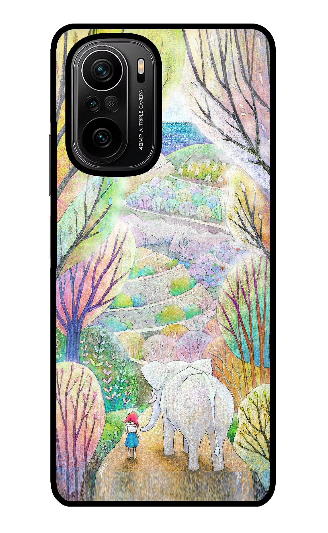 Nature Painting Mi 11X/11X Pro Glass Case - Nature Painting Mi 11X/11X Pro Glass Case Nature Painting Mi 11X/11X Pro Glass Case