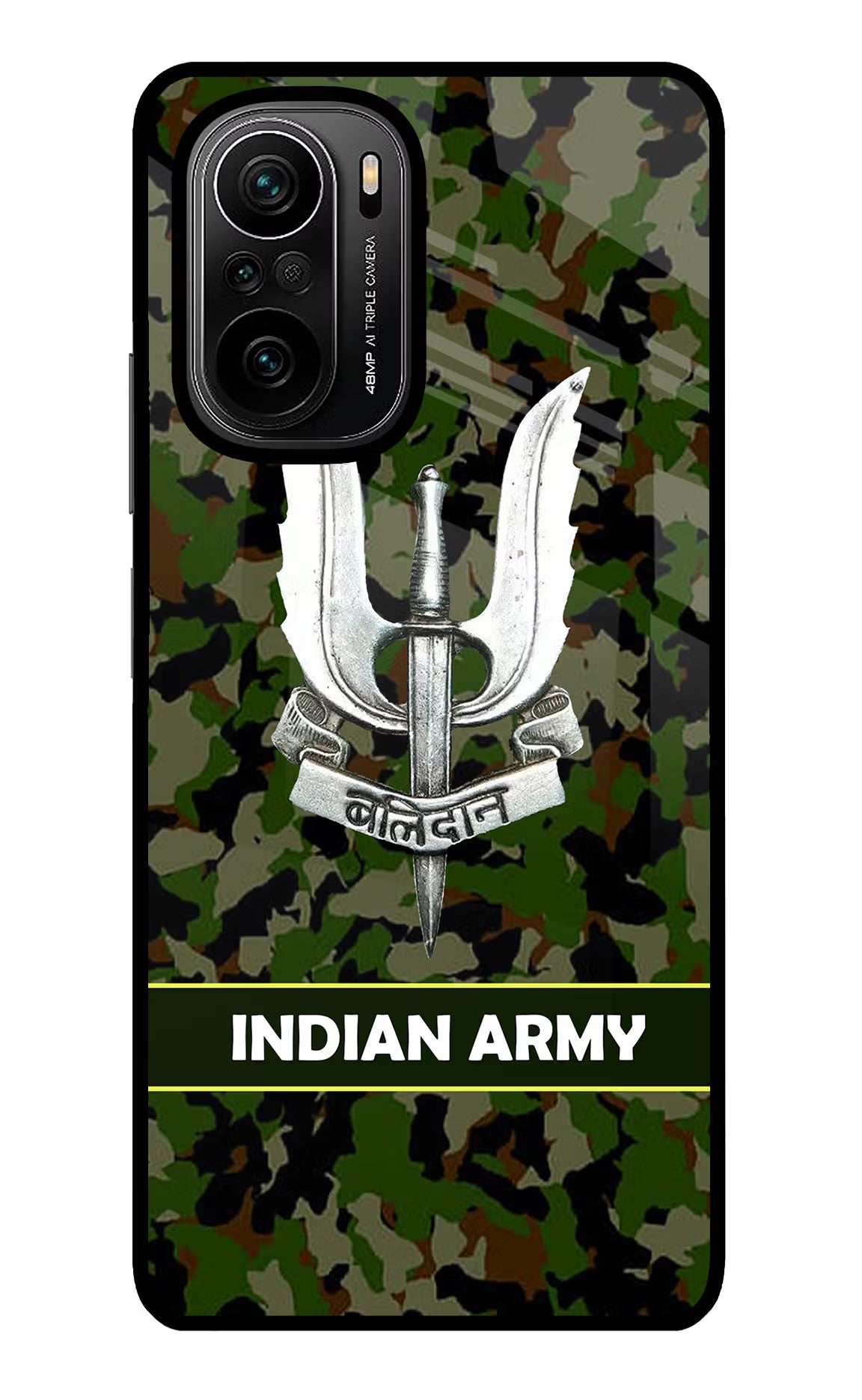 Balidan Indian Logo Mi 11X/11X Pro Glass Case - Balidan Indian Logo Mi 11X/11X Pro Glass Case Balidan Indian Logo Mi 11X/11X Pro Glass Case