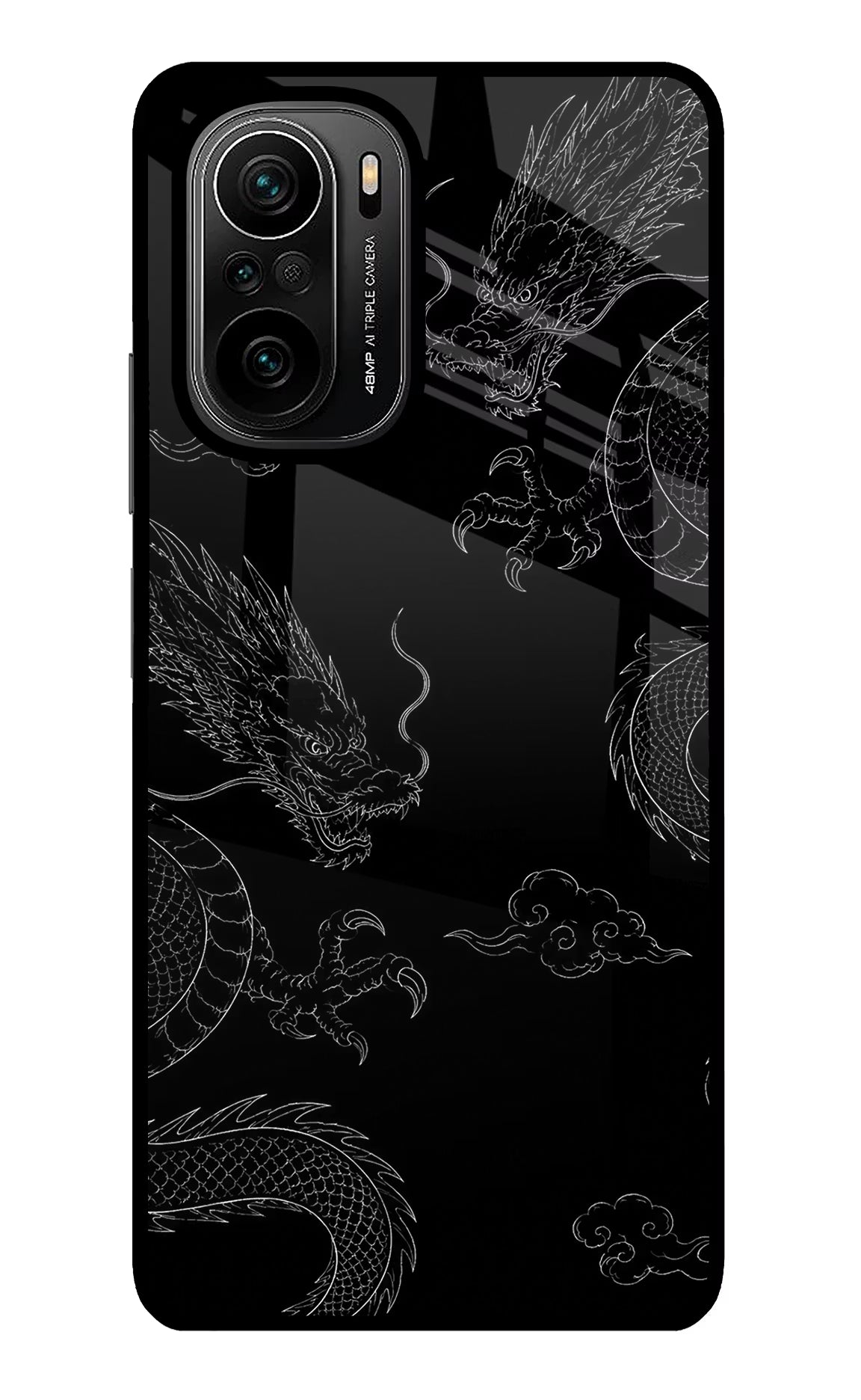 Twin Dragons Mi 11X/11X Pro Glass Case - Twin Dragons Mi 11X/11X Pro Glass Case Twin Dragons Mi 11X/11X Pro Glass Case