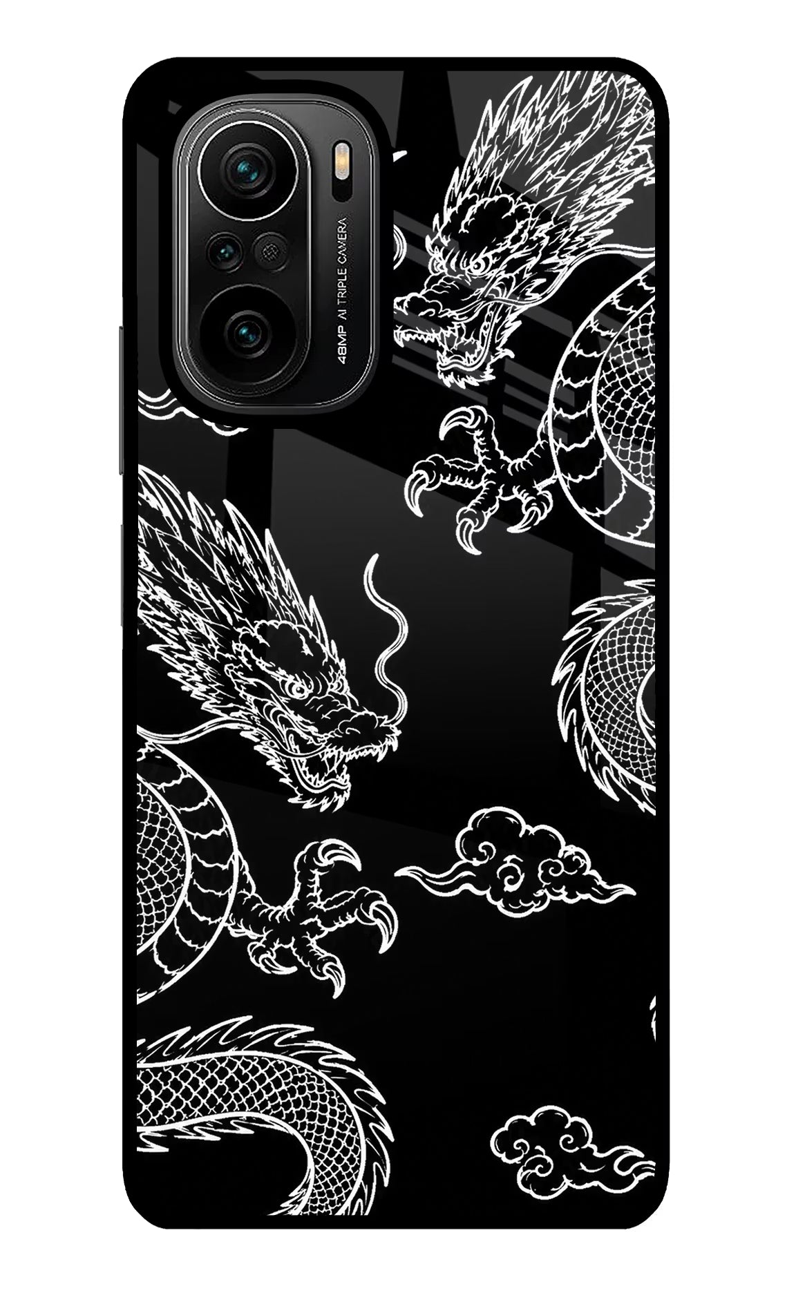Twin Dragons Mi 11X/11X Pro Glass Case - Twin Dragons Mi 11X/11X Pro Glass Case Twin Dragons Mi 11X/11X Pro Glass Case