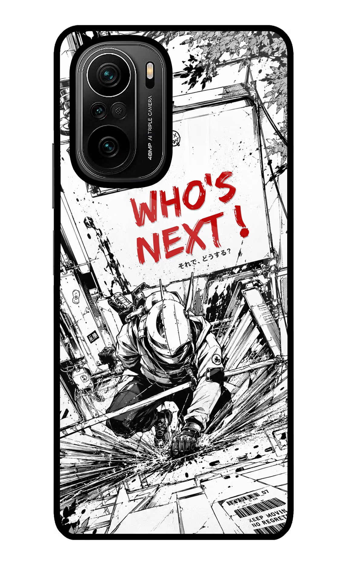 Who's Next Mi 11X/11X Pro Glass Case - Who's Next Mi 11X/11X Pro Glass Case Who's Next Mi 11X/11X Pro Glass Case