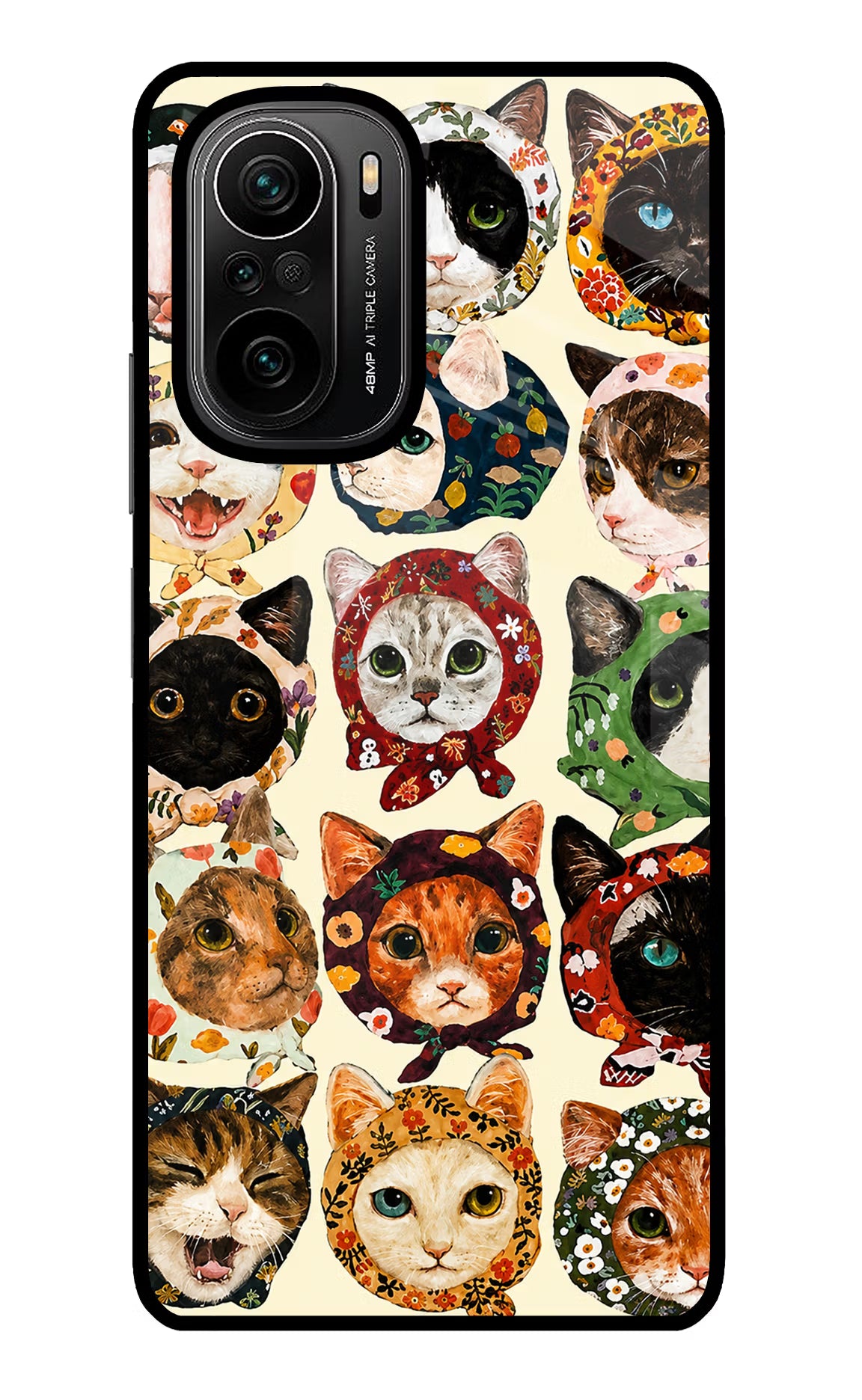 Cool Cat Mi 11X/11X Pro Glass Case - Cool Cat Mi 11X/11X Pro Glass Case Cool Cat Mi 11X/11X Pro Glass Case