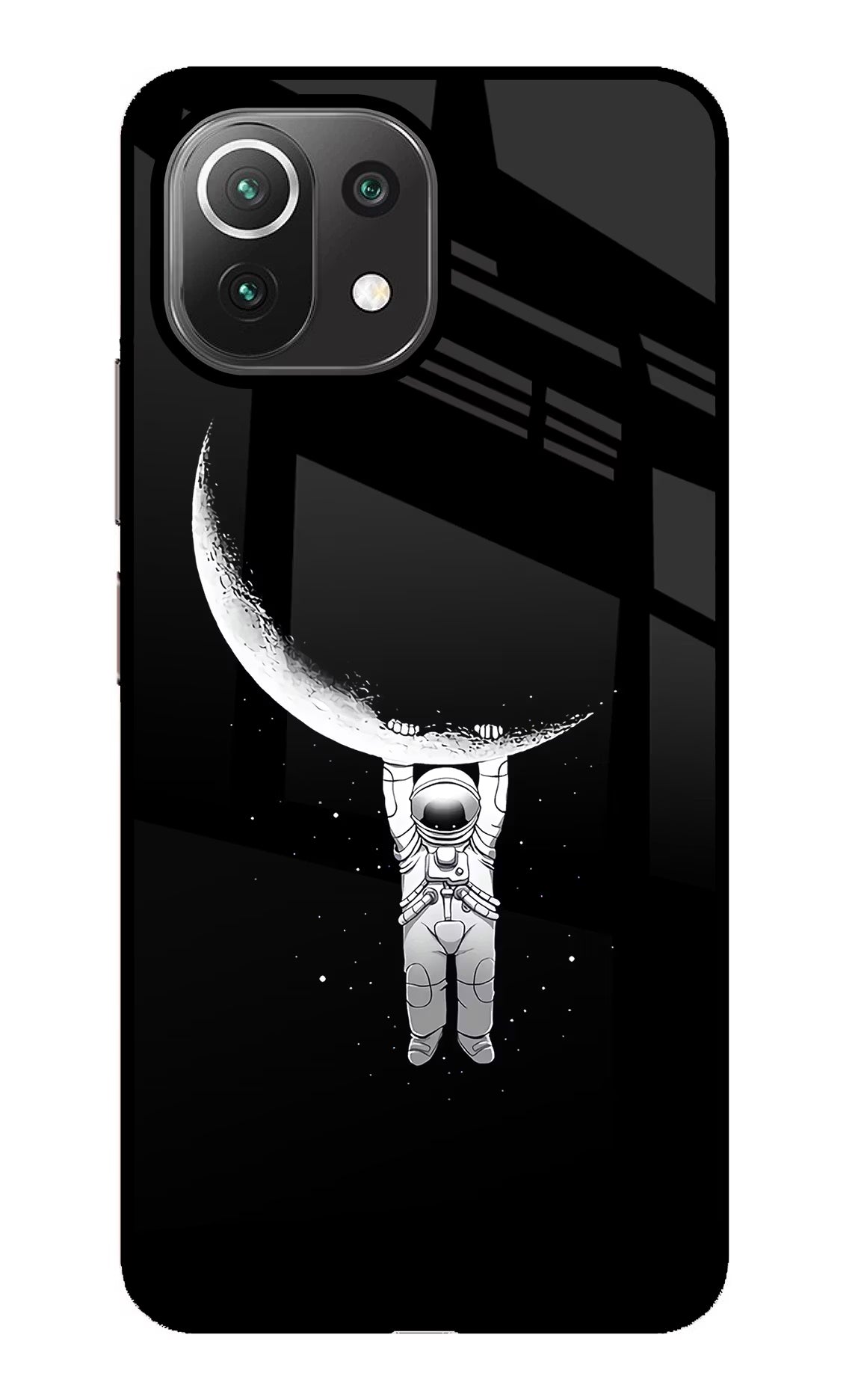 Moon Space Mi 11 Lite Glass Case - Moon Space Mi 11 Lite Glass Case Moon Space Mi 11 Lite Glass Case