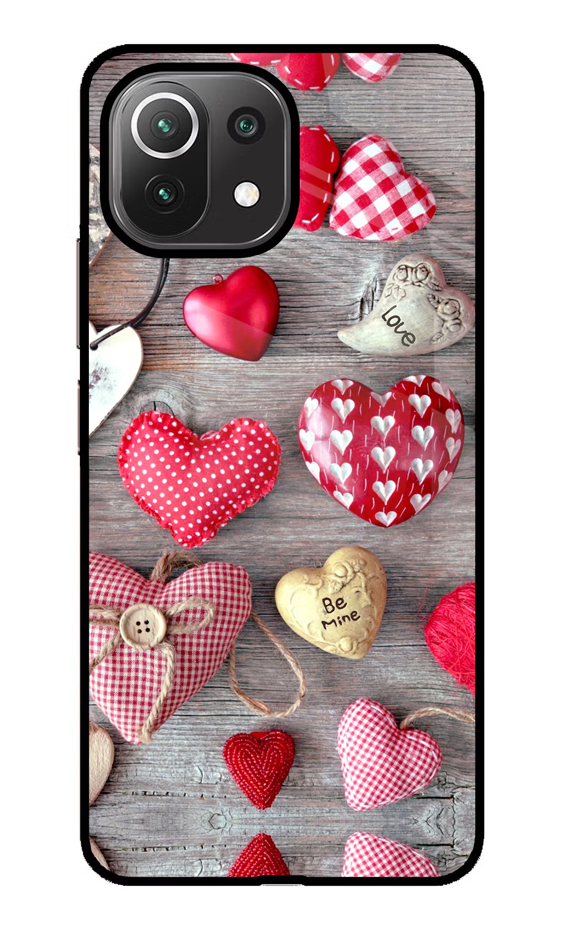 Love Wallpaper Mi 11 Lite Back Cover - Love Wallpaper Mi 11 Lite Glass Case Back Cover by Casekaro Love Wallpaper Mi 11 Lite Glass Case Back Cover by Casekaro