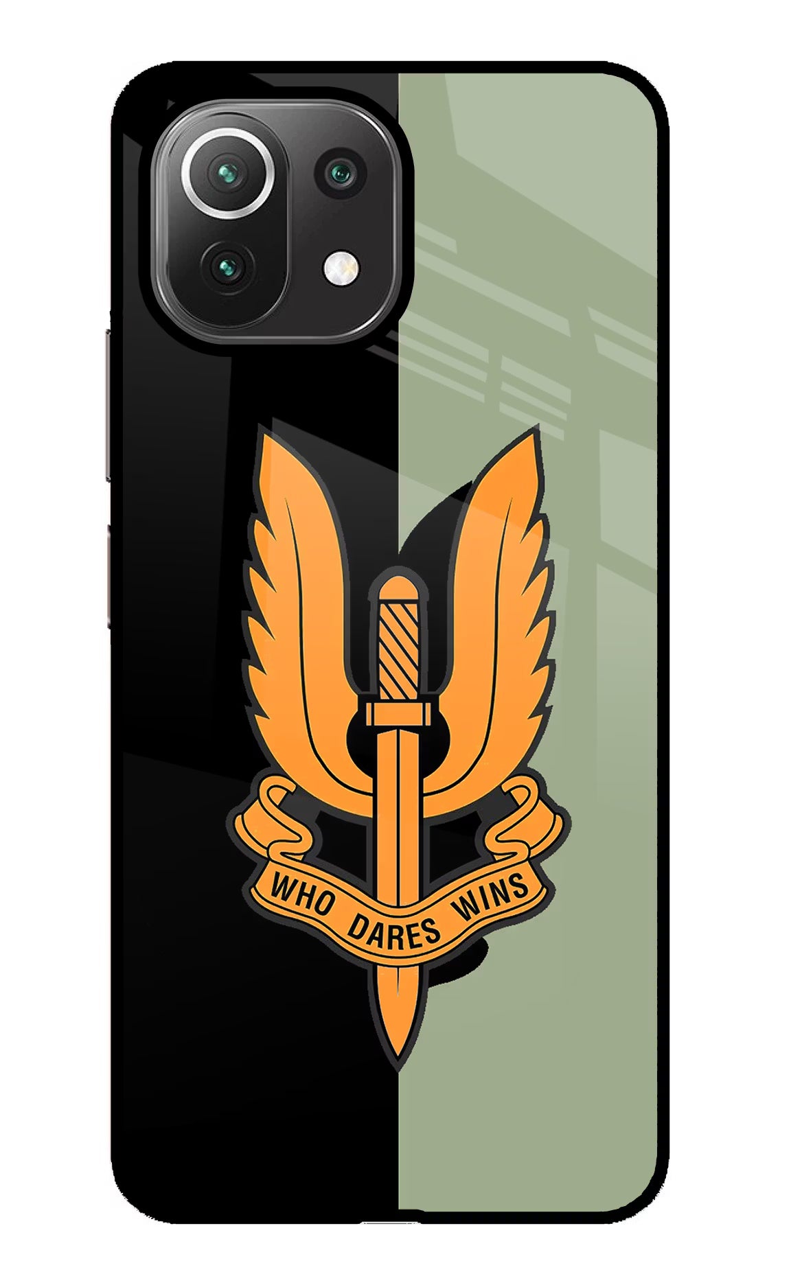 Balidan Logo Mi 11 Lite Back Cover - Balidan Logo Mi 11 Lite Glass Case Back Cover by Casekaro Balidan Logo Mi 11 Lite Glass Case Back Cover by Casekaro