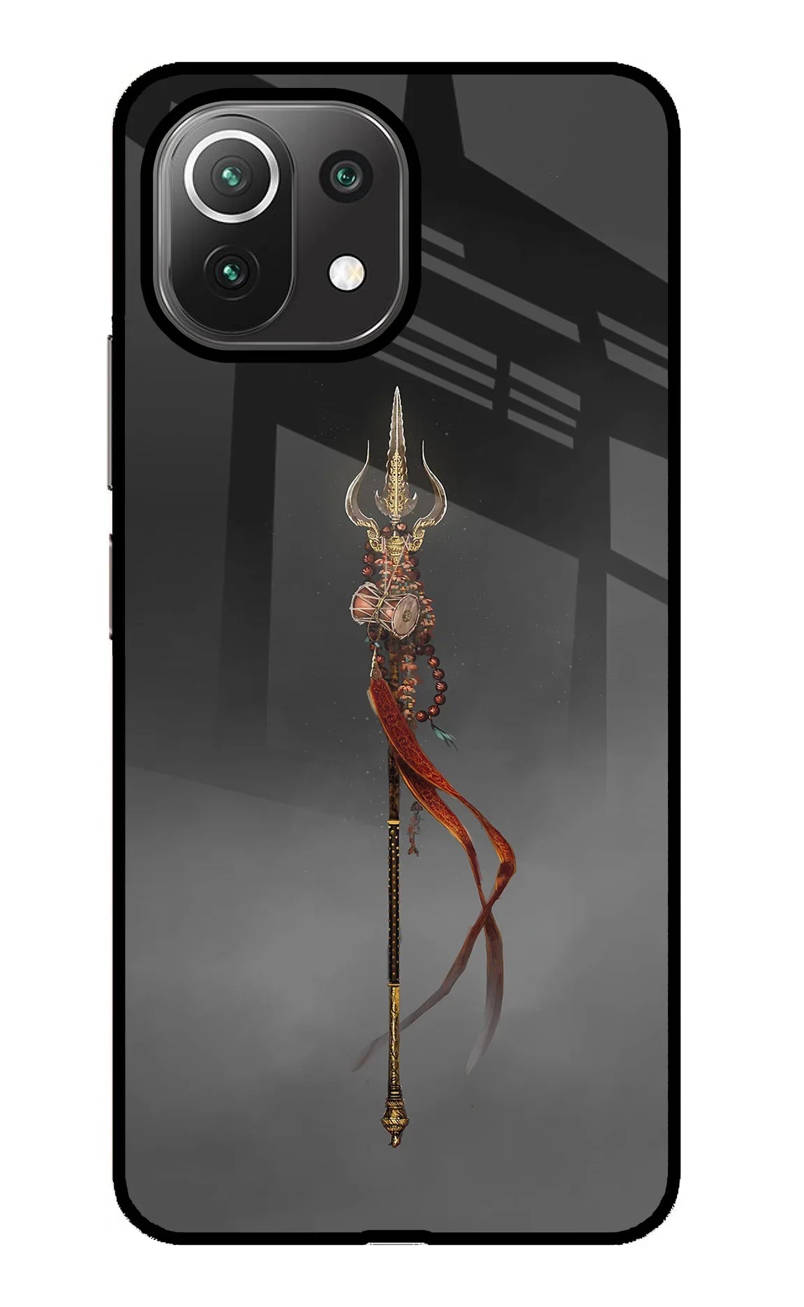 Shiv Trishul Mi 11 Lite Glass Case - Shiv Trishul Mi 11 Lite Glass Case Shiv Trishul Mi 11 Lite Glass Case