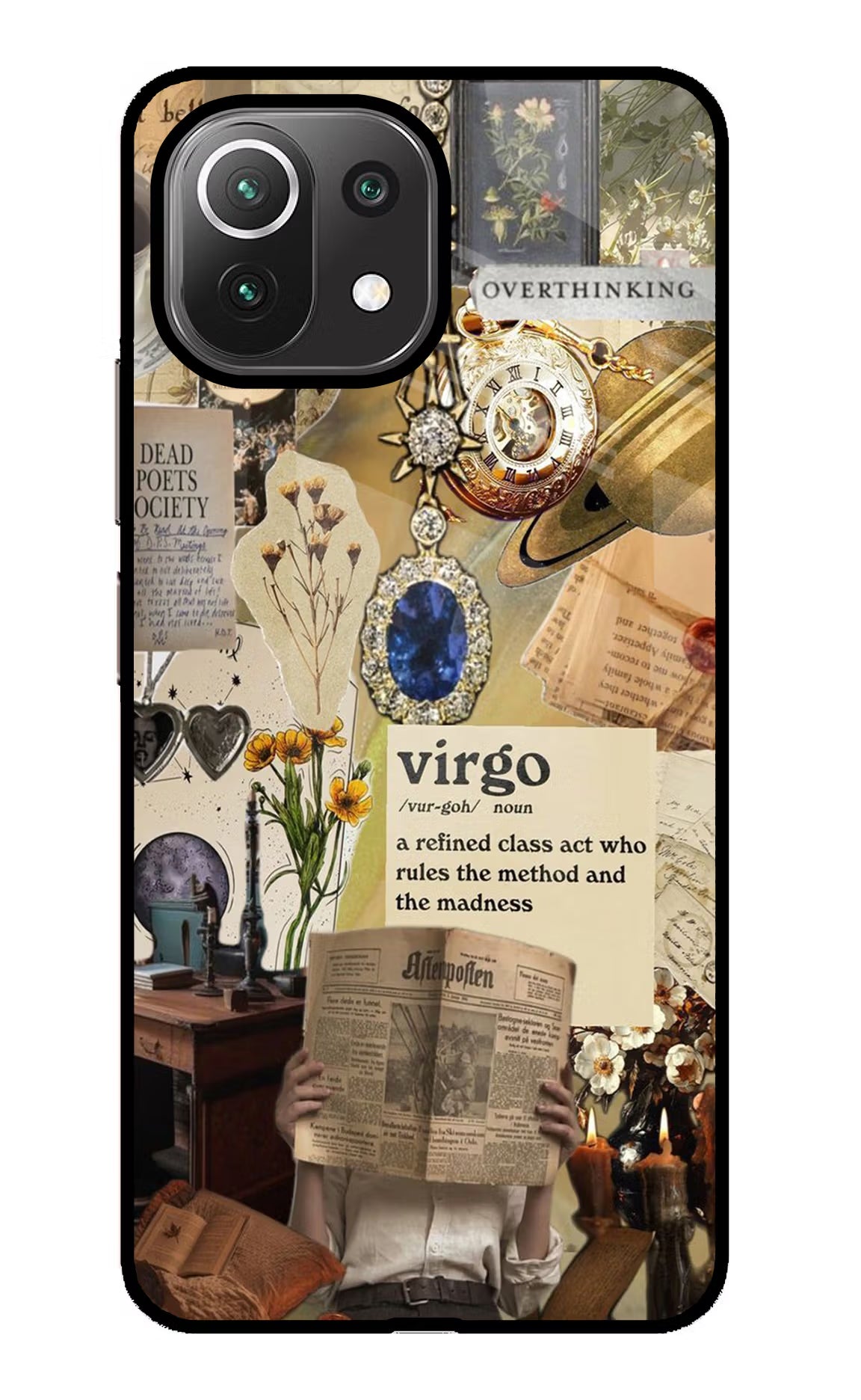 Virgo Zodiac Mi 11 Lite Glass Case - Virgo Zodiac Mi 11 Lite Glass Case Virgo Zodiac Mi 11 Lite Glass Case