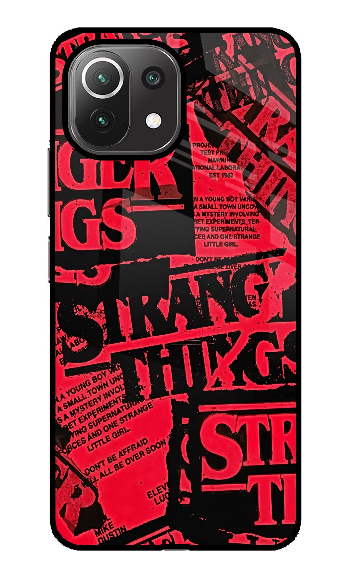 Ordinary Things Mi 11 Lite Back Cover - Ordinary Things Mi 11 Lite Glass Case Back Cover by Casekaro Ordinary Things Mi 11 Lite Glass Case Back Cover by Casekaro