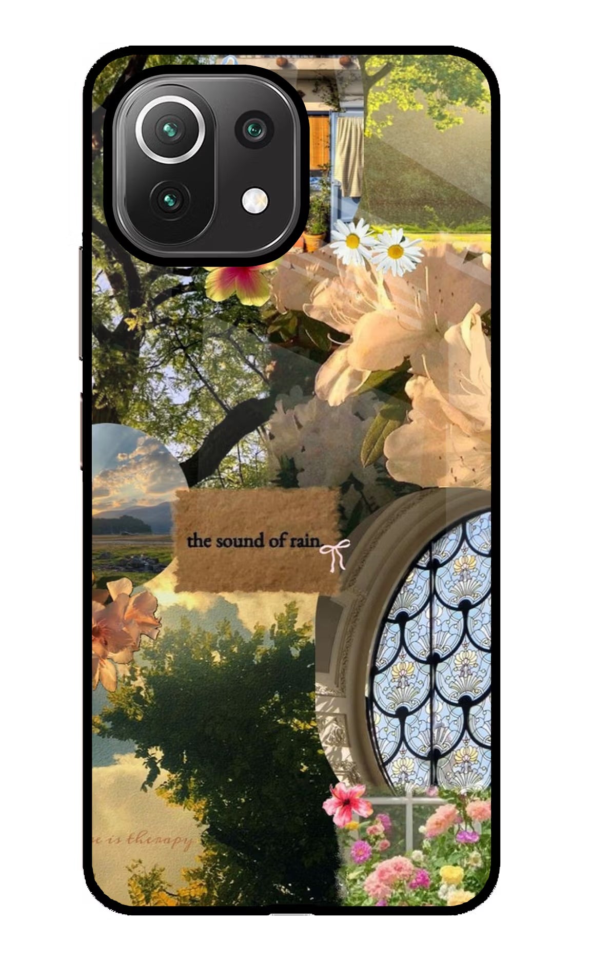 Rain Mi 11 Lite Glass Case - Rain Mi 11 Lite Glass Case Rain Mi 11 Lite Glass Case