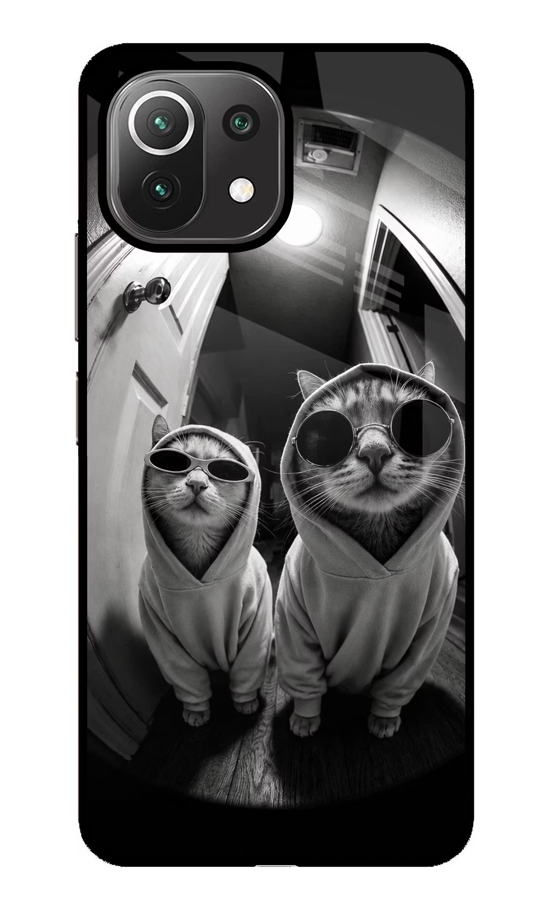 Hood Cats Mi 11 Lite Glass Case - Hood Cats Mi 11 Lite Glass Case Hood Cats Mi 11 Lite Glass Case