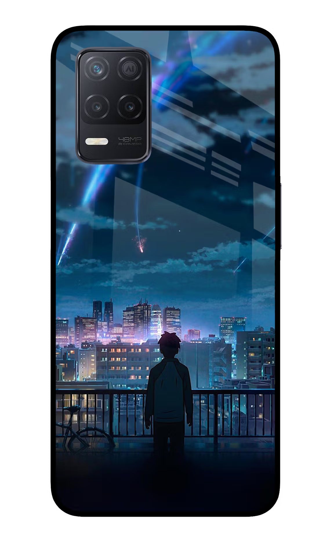 Anime Realme 8 5G/8s 5G Glass Case - Anime Realme 8 5G/8s 5G Glass Case Anime Realme 8 5G/8s 5G Glass Case