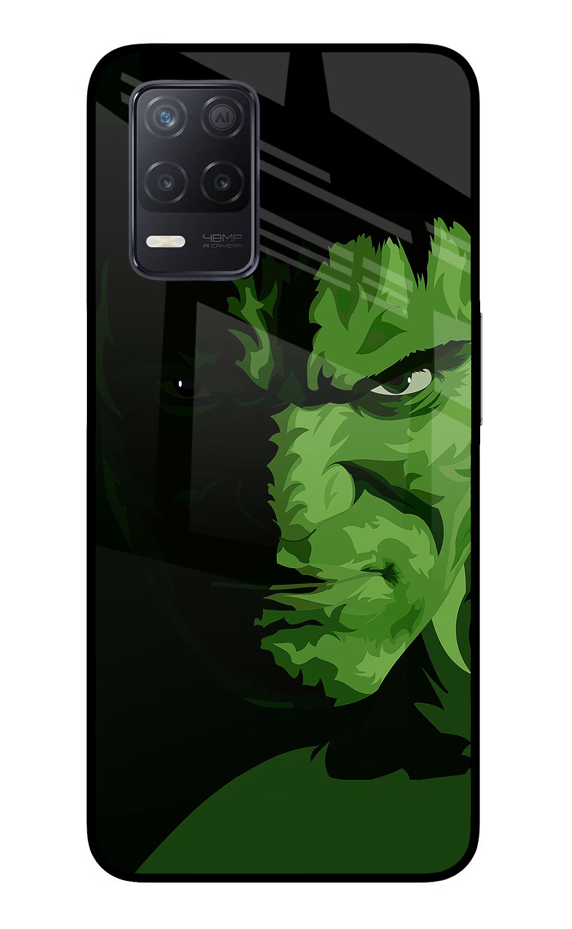 HULK Realme 8 5G/8s 5G Glass Case - HULK Realme 8 5G/8s 5G Glass Case HULK Realme 8 5G/8s 5G Glass Case