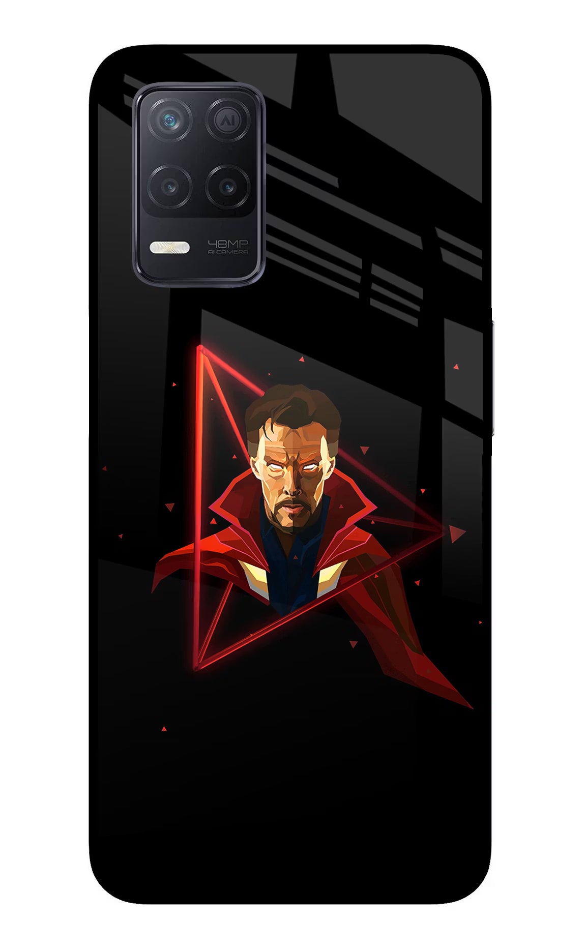 Doctor Ordinary Realme 8 5G/8s 5G Back Cover - Doctor Ordinary Realme 8 5G/8s 5G Glass Case Back Cover by Casekaro Doctor Ordinary Realme 8 5G/8s 5G Glass Case Back Cover by Casekaro