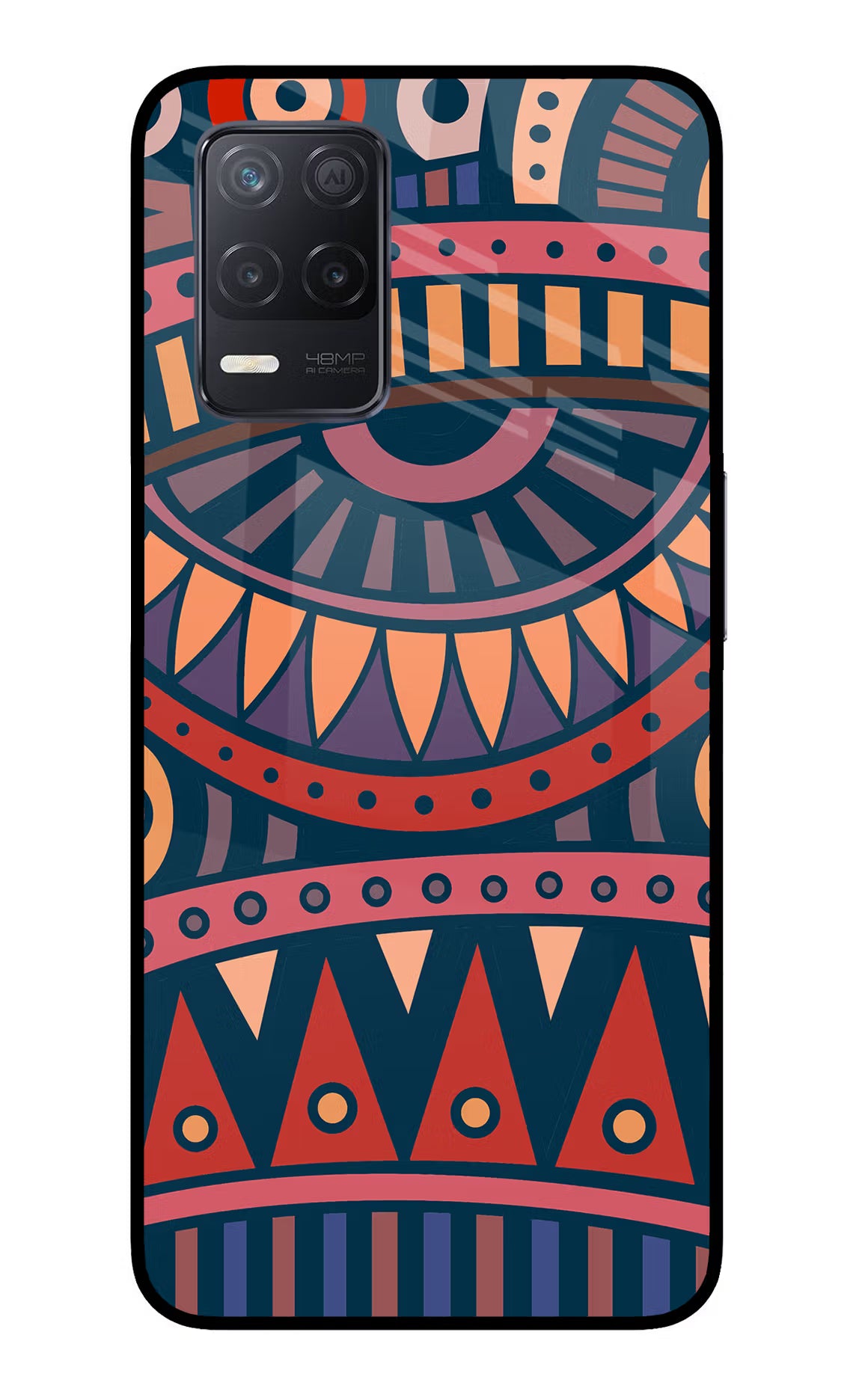 African Culture Design Realme 8 5G/8s 5G Back Cover - African Culture Design Realme 8 5G/8s 5G Glass Case Back Cover by Casekaro African Culture Design Realme 8 5G/8s 5G Glass Case Back Cover by Casekaro