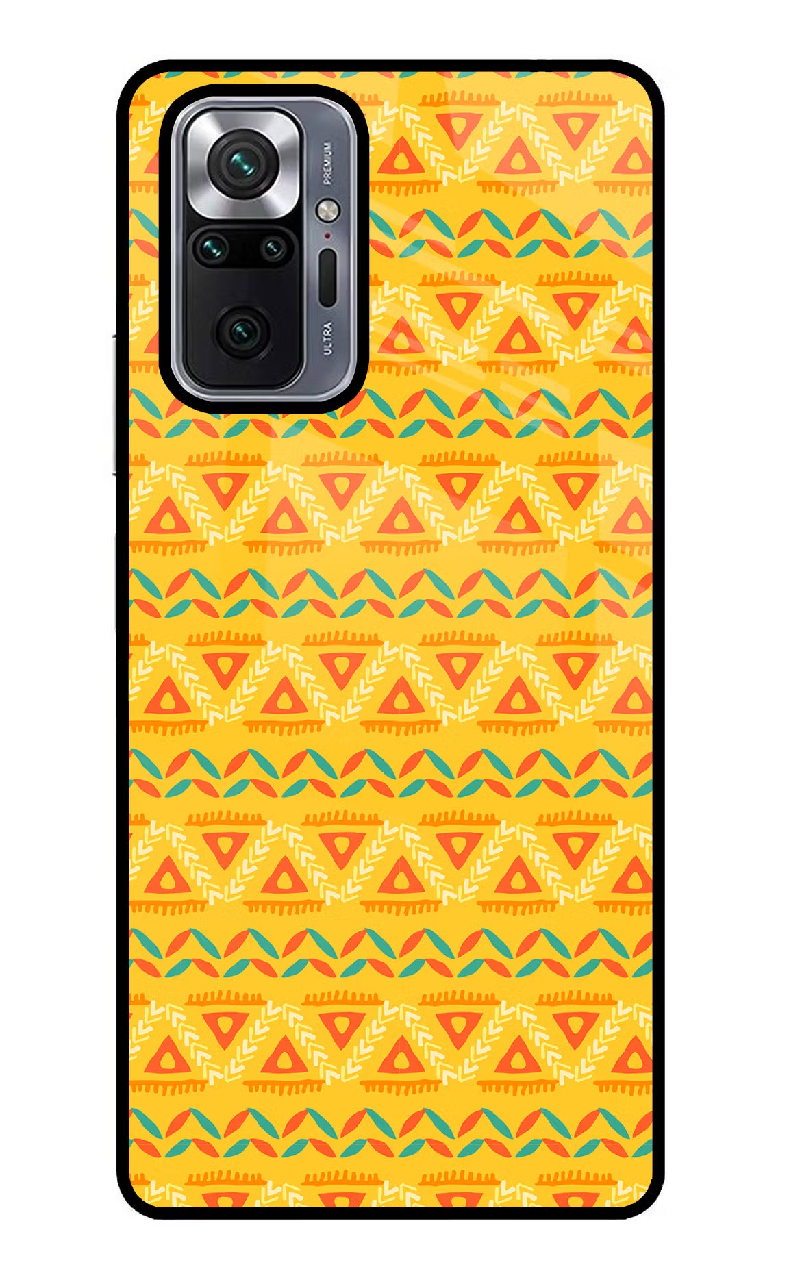 Tribal Pattern Redmi Note 10 Pro Max Back Cover - Tribal Pattern Redmi Note 10 Pro Max Glass Case Back Cover by Casekaro Tribal Pattern Redmi Note 10 Pro Max Glass Case Back Cover by Casekaro